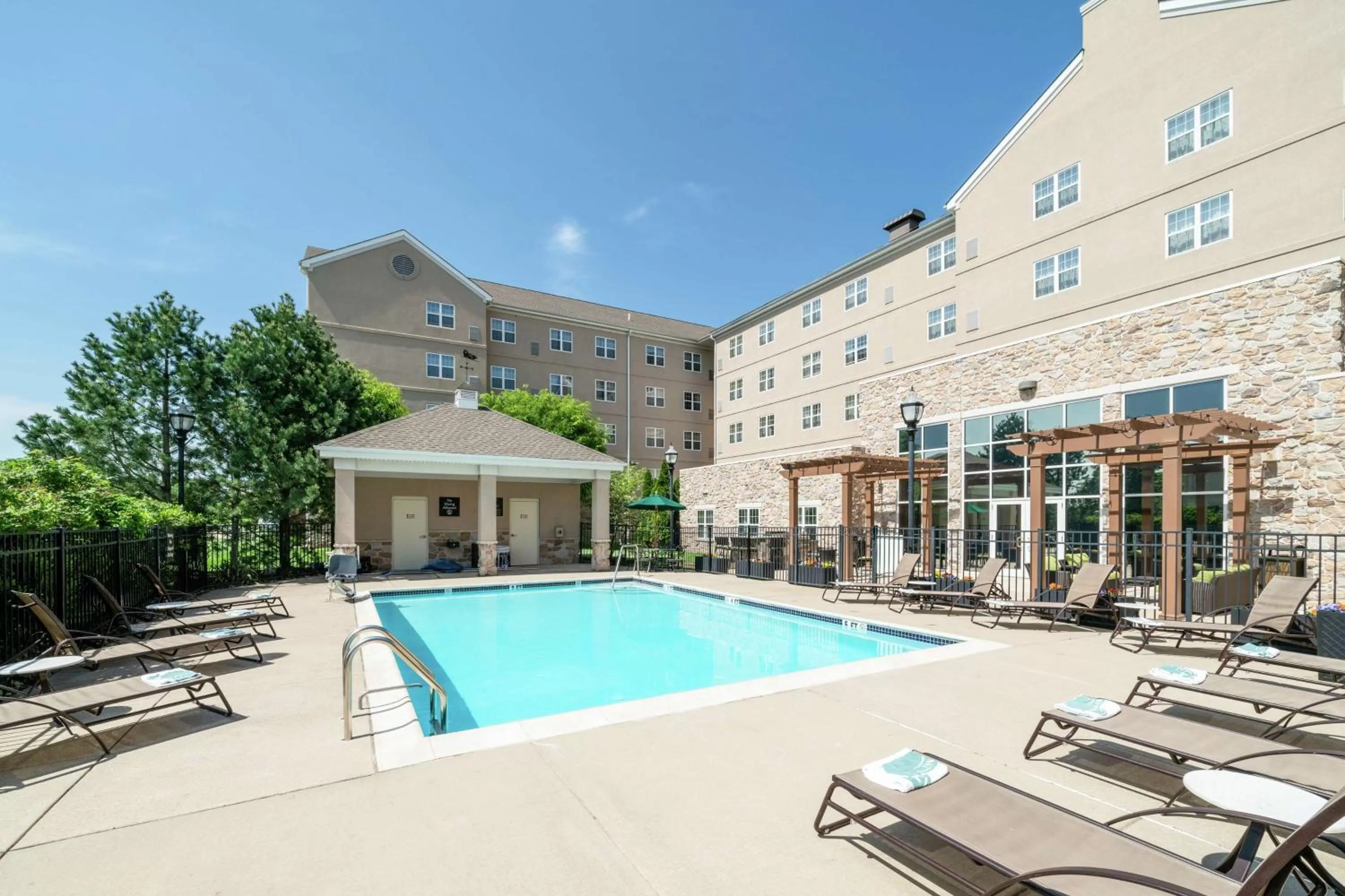 Swimming pool in Homewood Suites by Hilton Philadelphia-Valley Forge