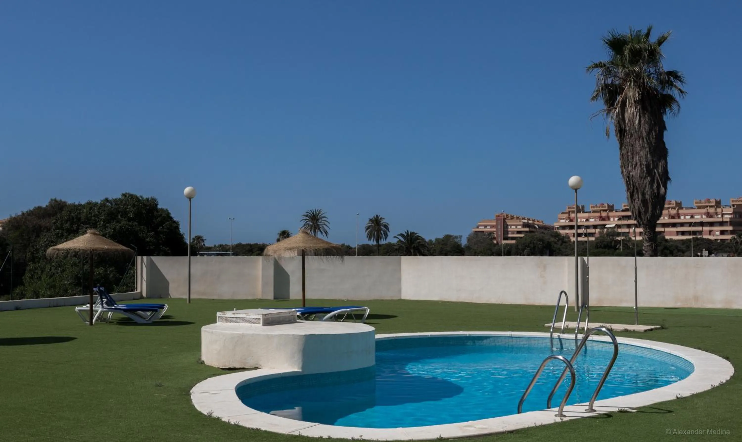 Pool view in Roquetas Beach and Playa Serena Golf Village