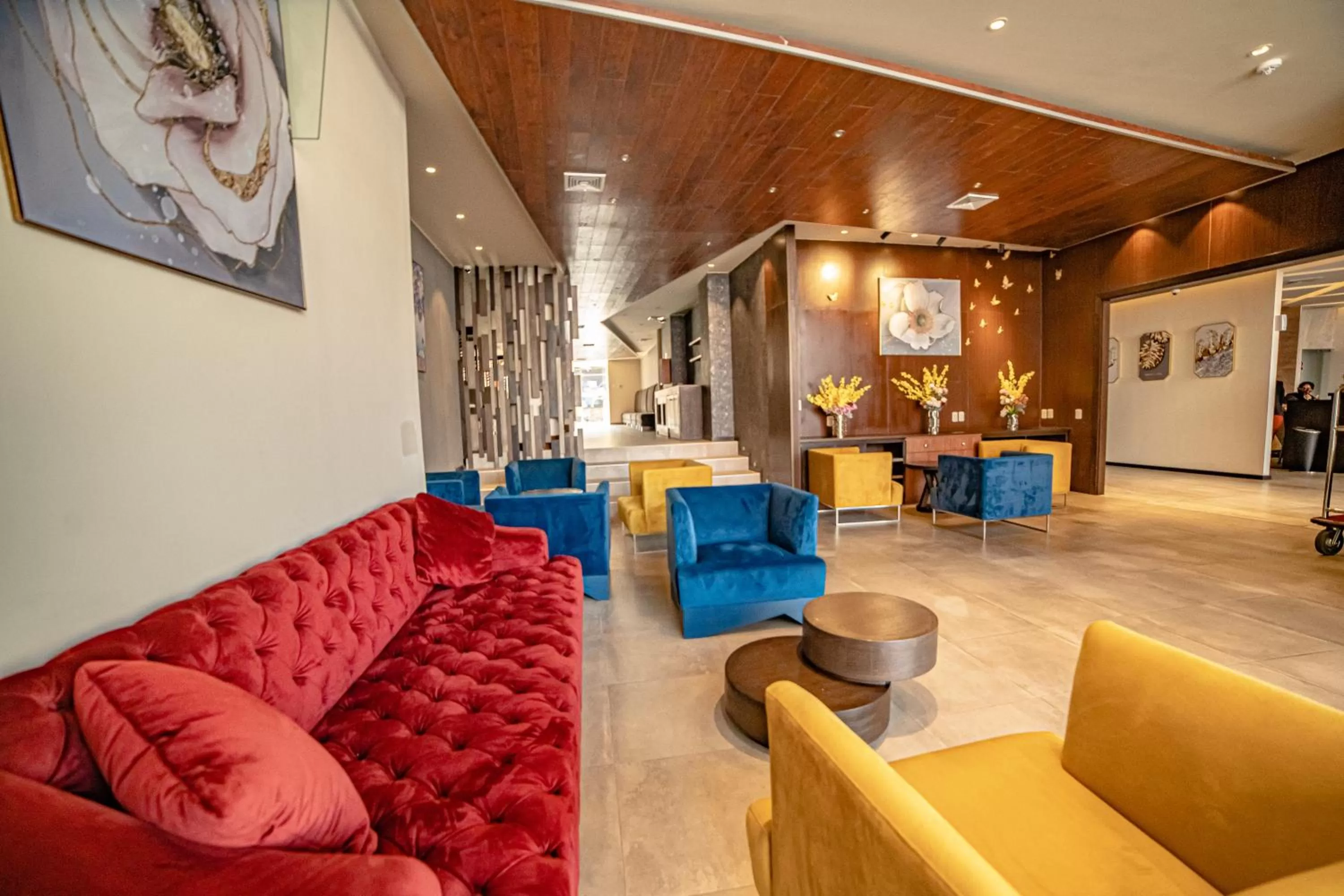 Lobby or reception in Hotel Hualimei