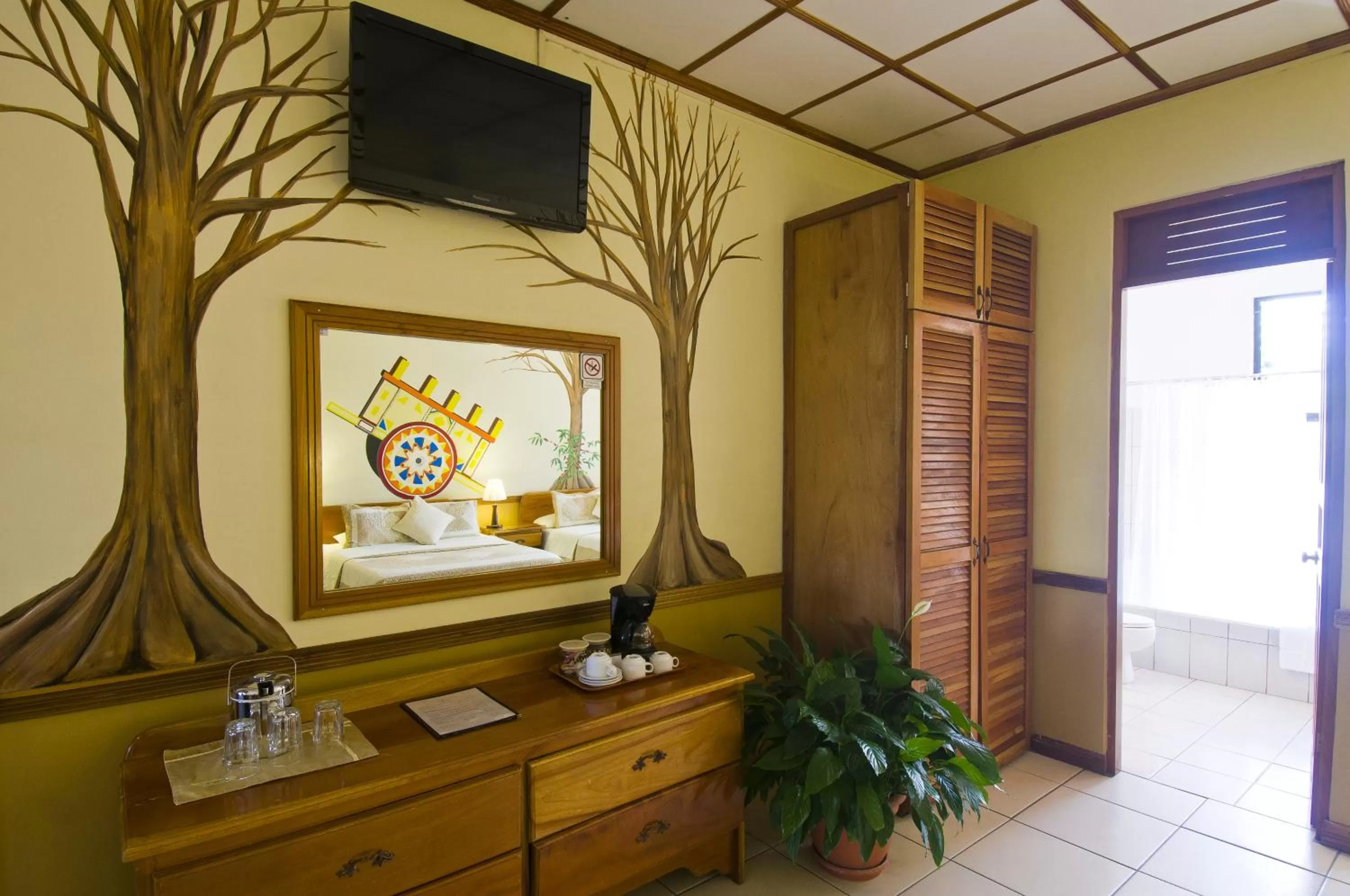 Decorative detail in Adventure Inn