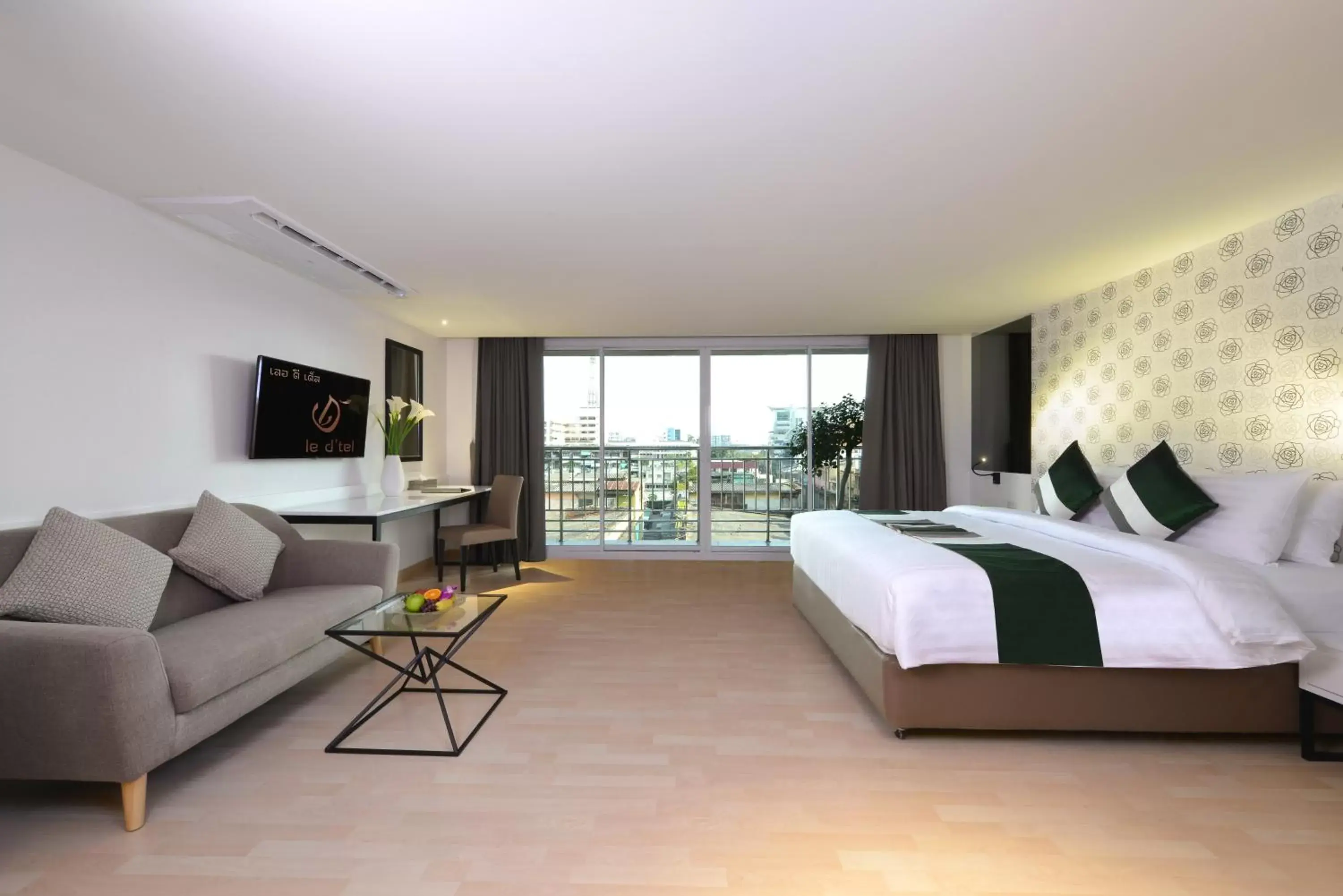 Junior Suite in Le D'Tel Bangkok Junior Suite in Le D'Tel Bangkok