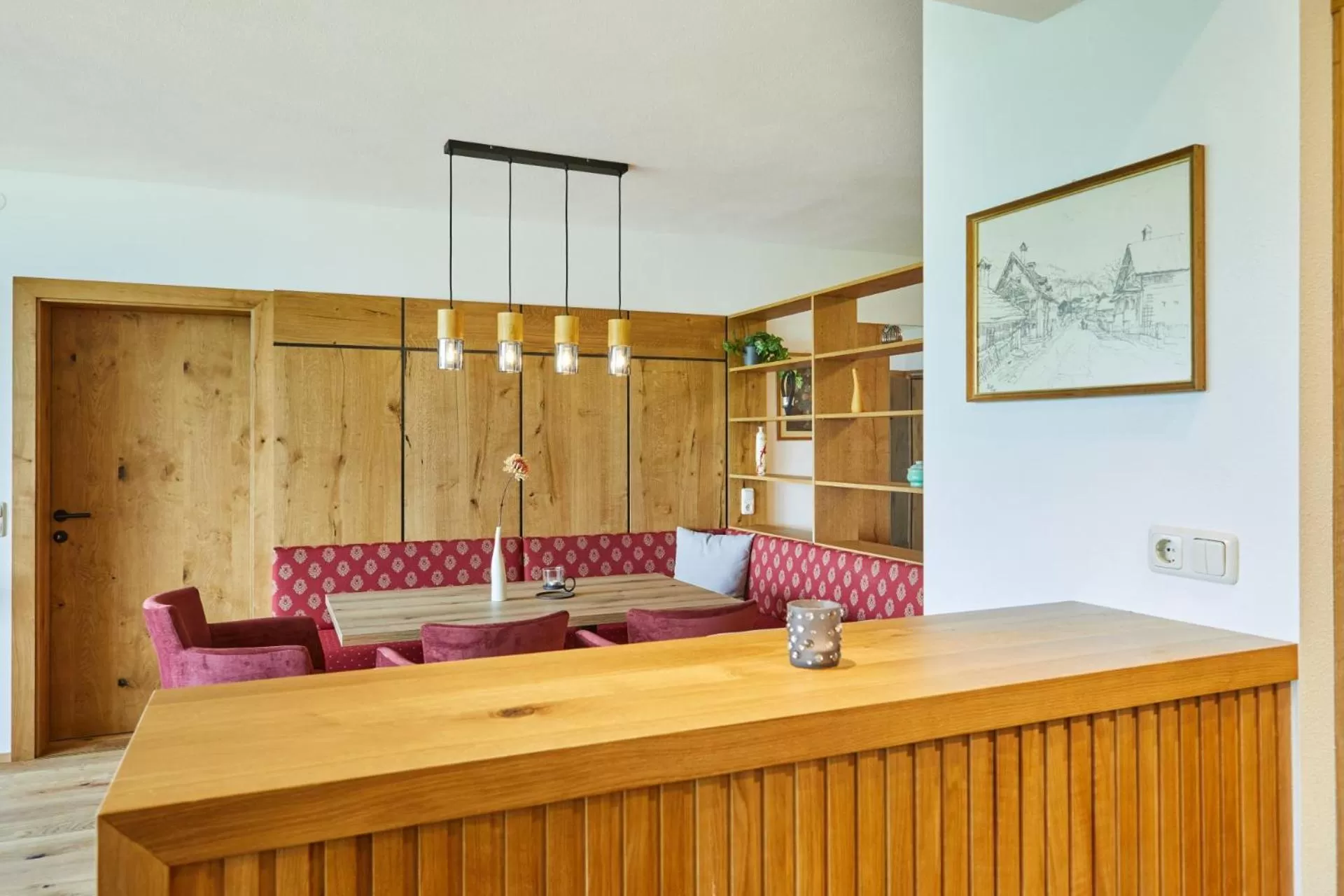 Seating area in Appartementhaus Dachsteinblick