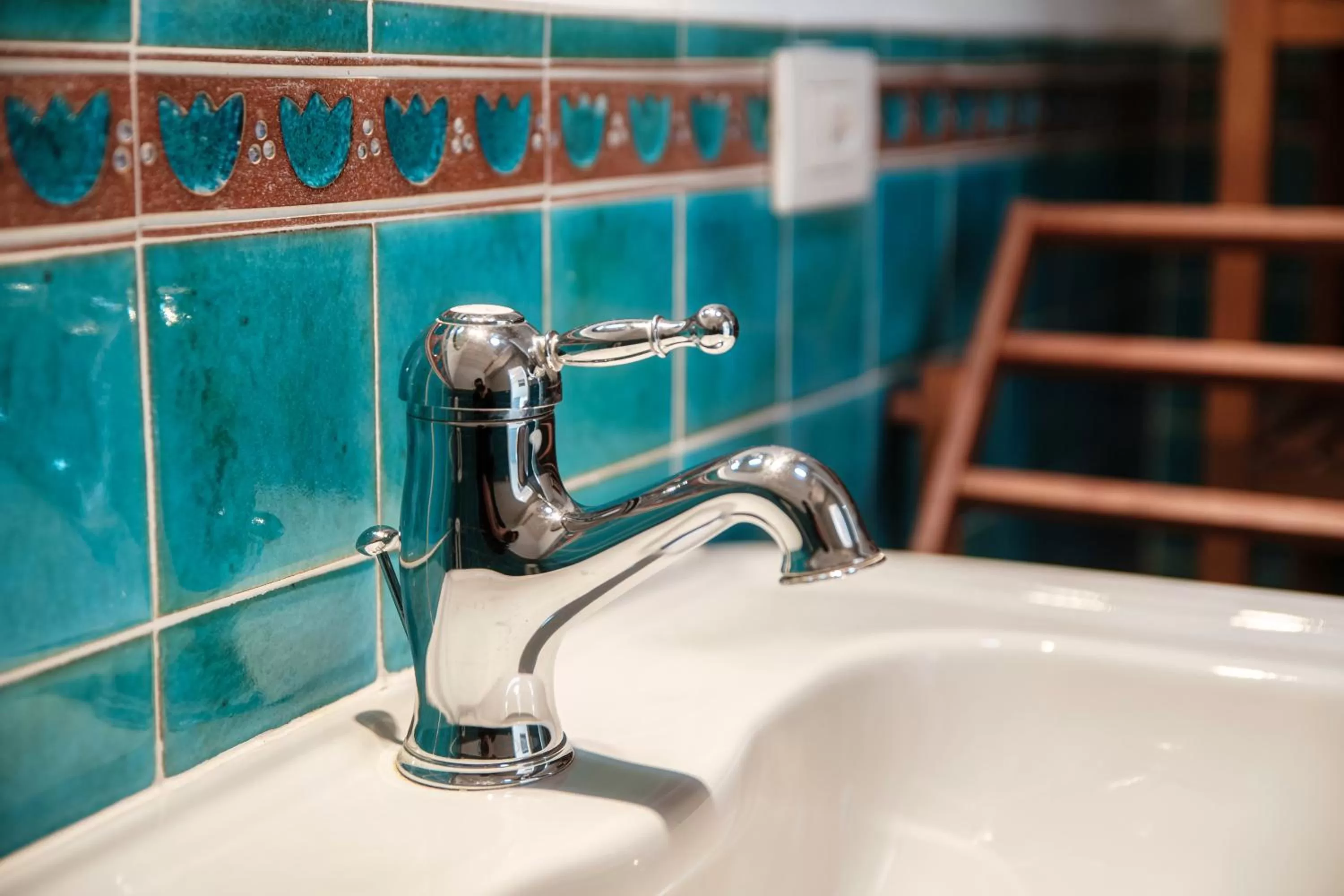 Bathroom in Castello di Brusata Apartment