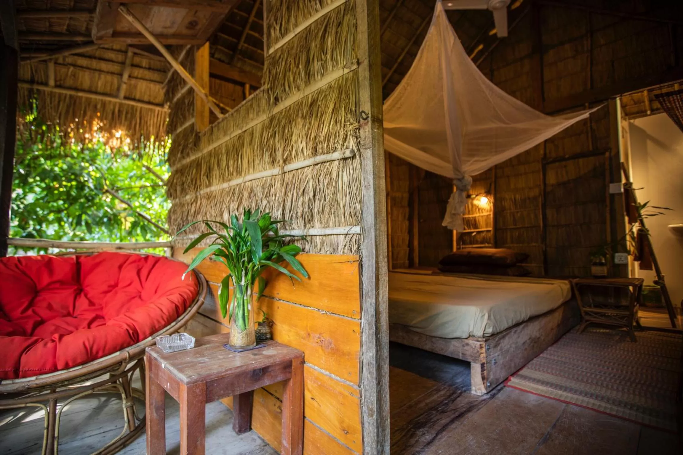 Bed in Kampot Cabana