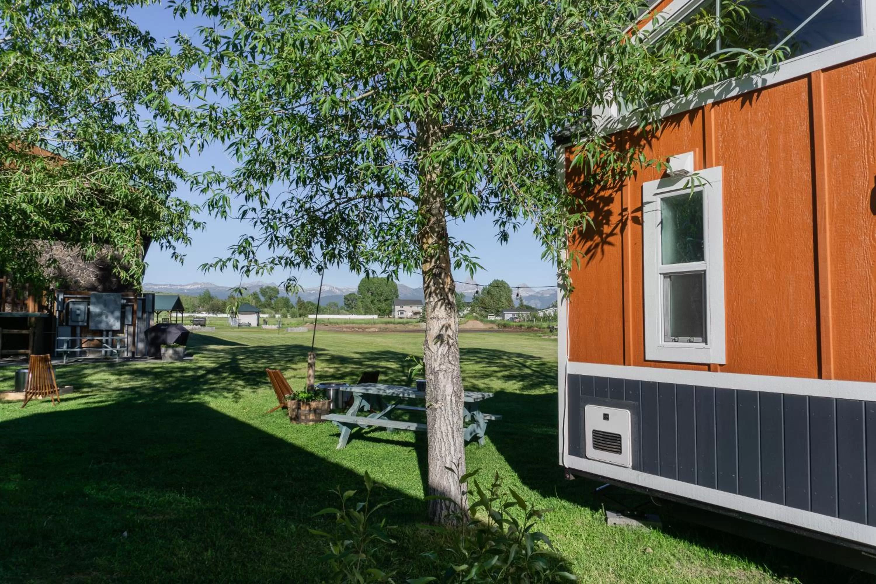 Garden view in Teton Peaks Resort
