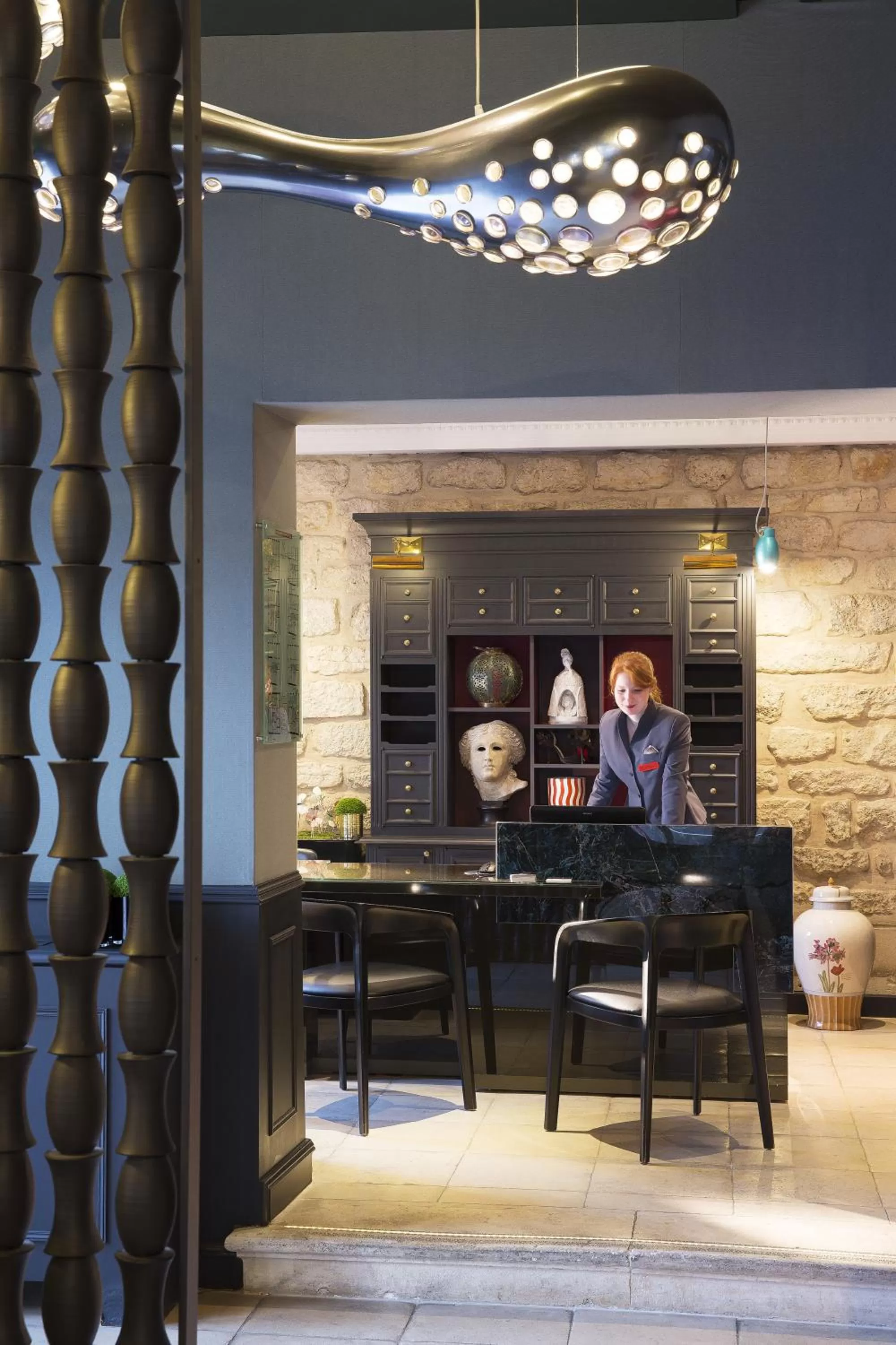 Lobby or reception in Hôtel Les Dames du Panthéon