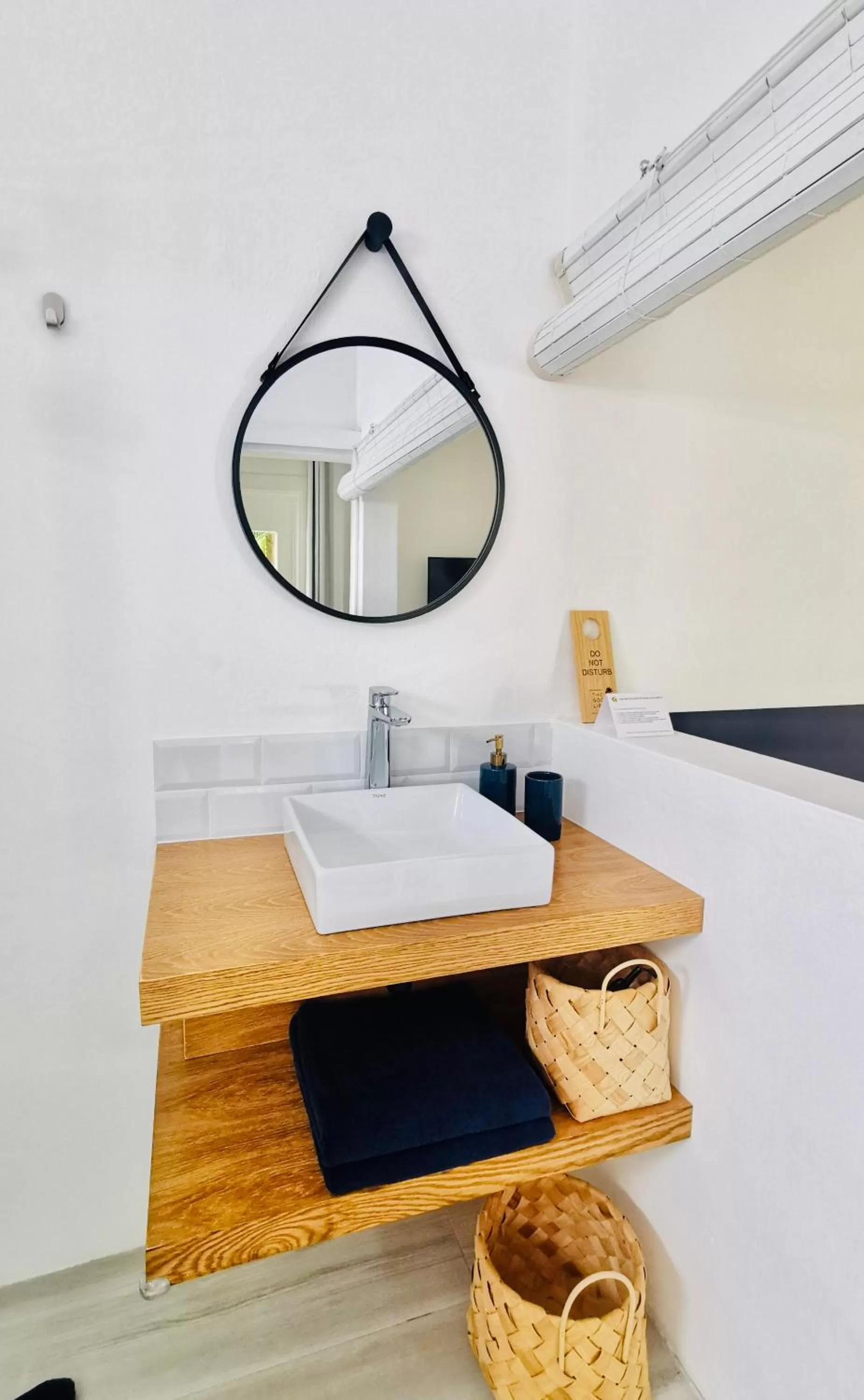 Bathroom, Bed in The Good Life - Eco Lodges & Serenity Boutique Hotel - Adults Only