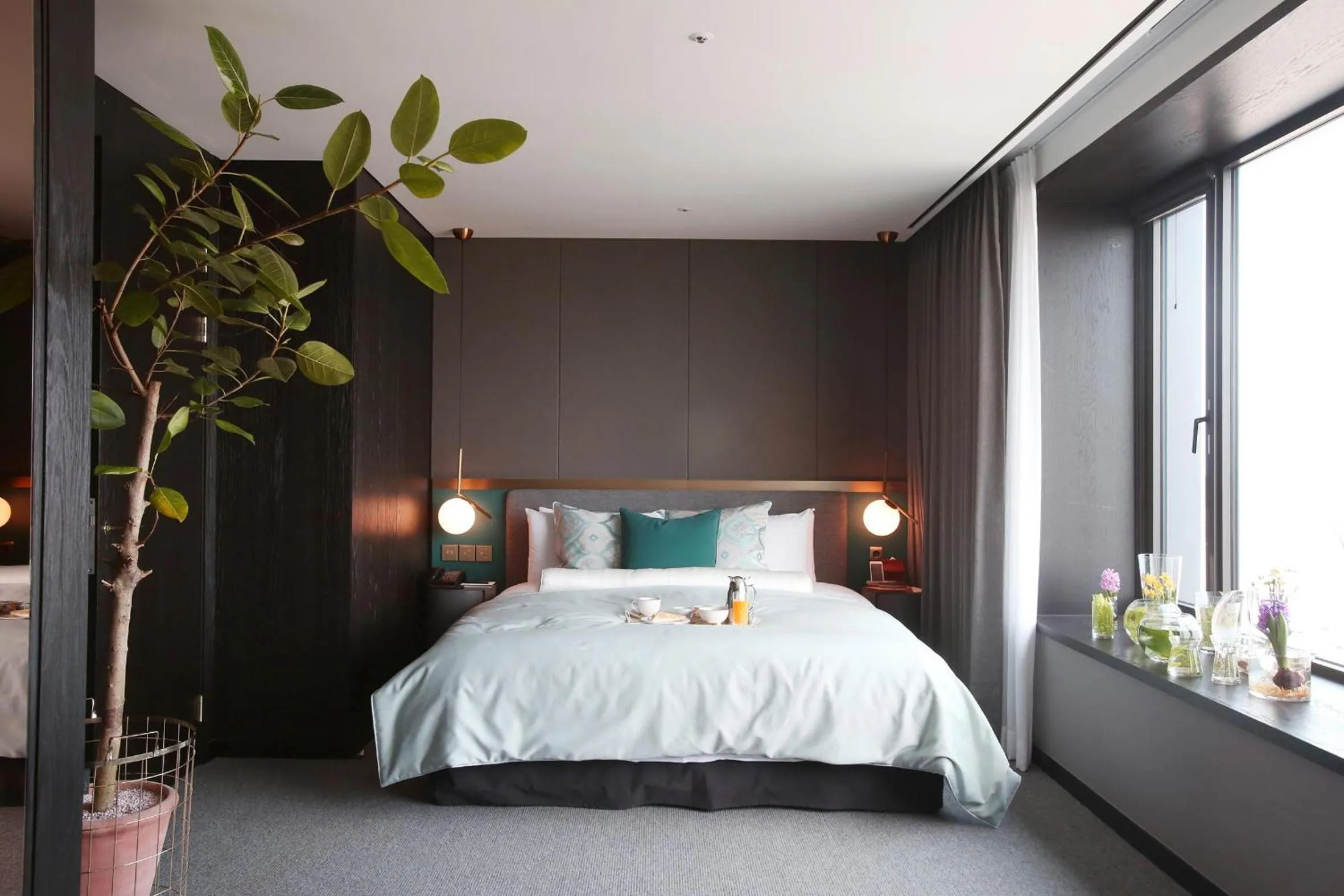 Bedroom, Bed in Maison Glad Jeju