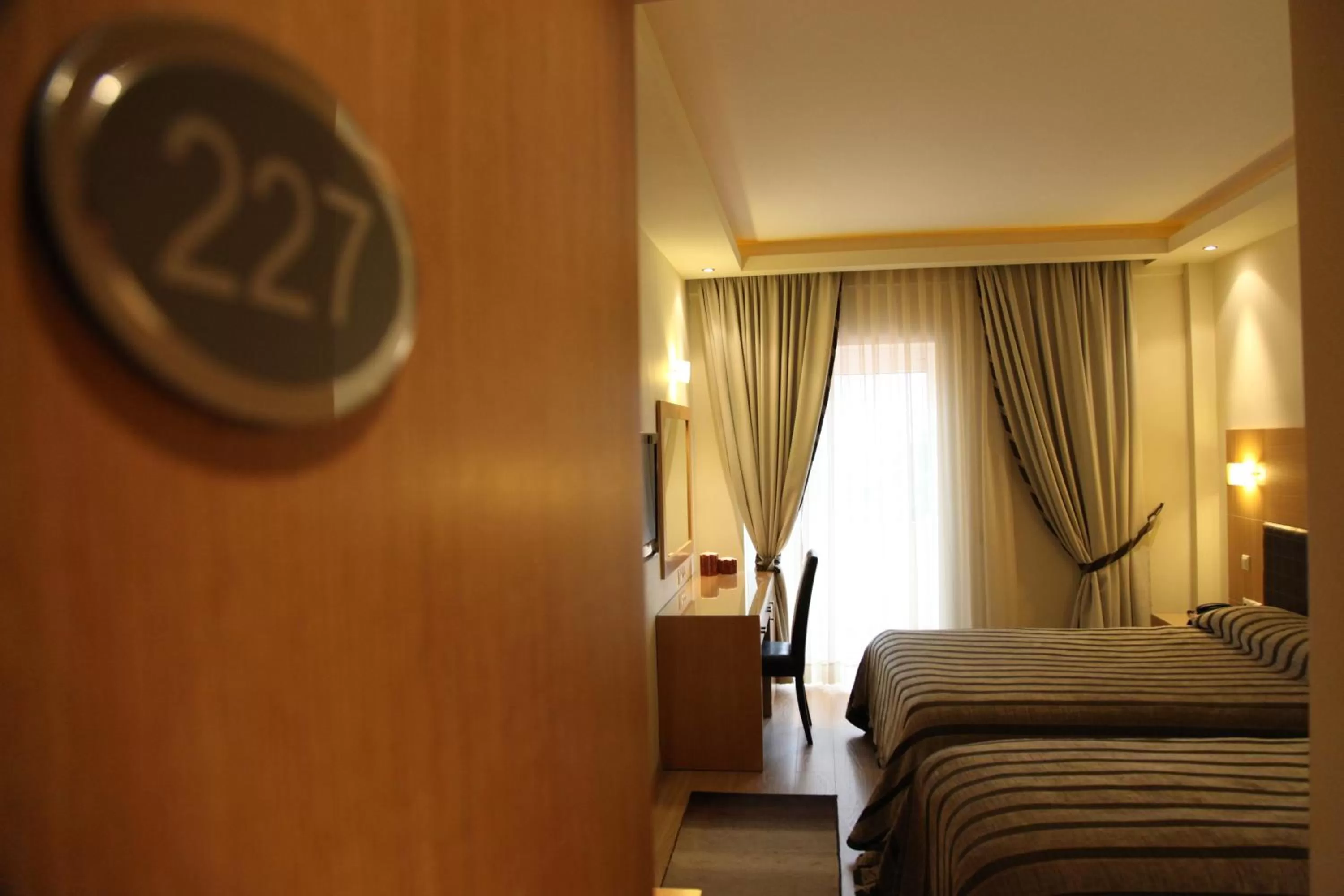 Photo of the whole room, Bed in Pantelidis Hotel & Spa