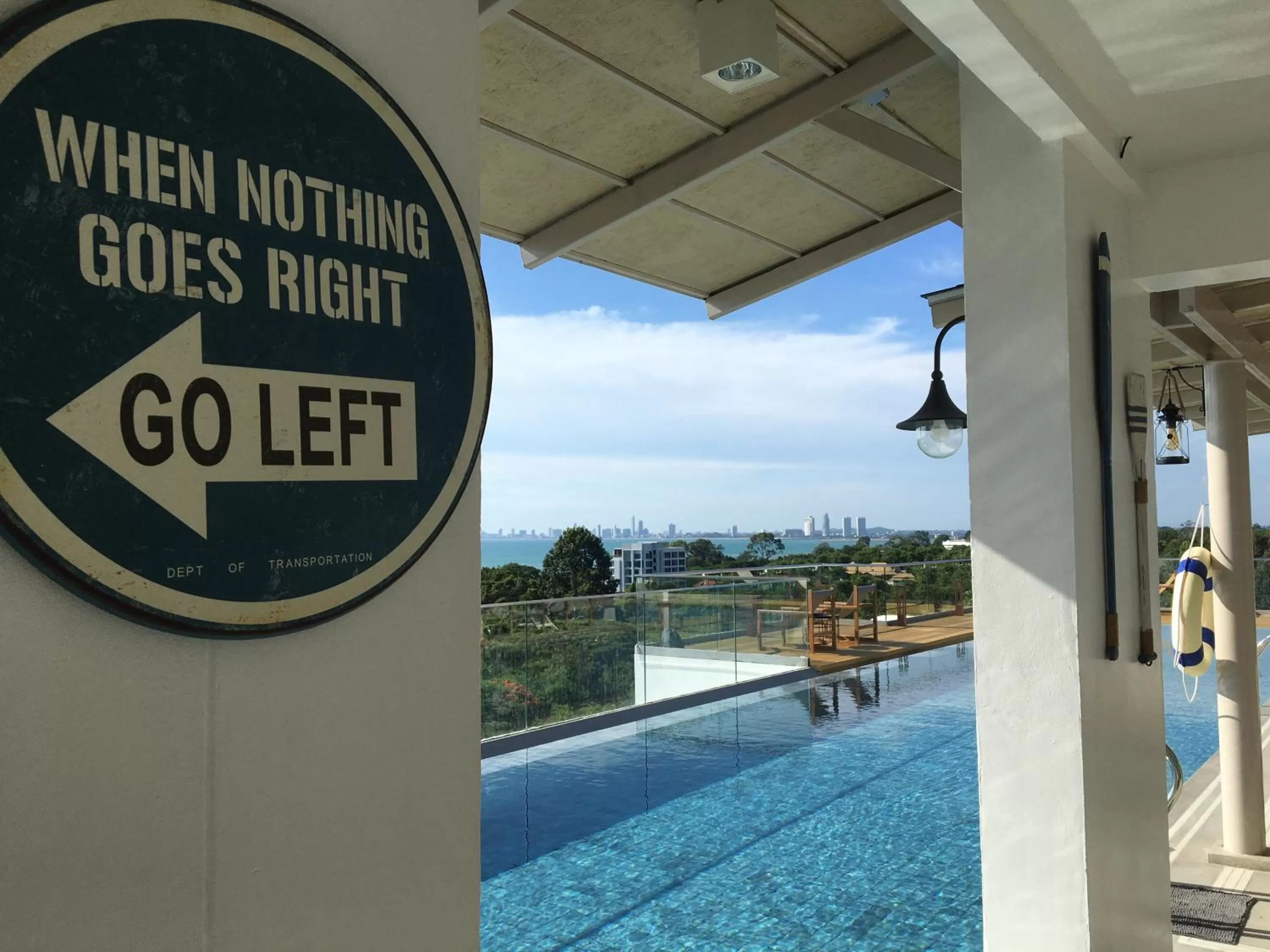 Swimming pool in Costa Village Bangsaray