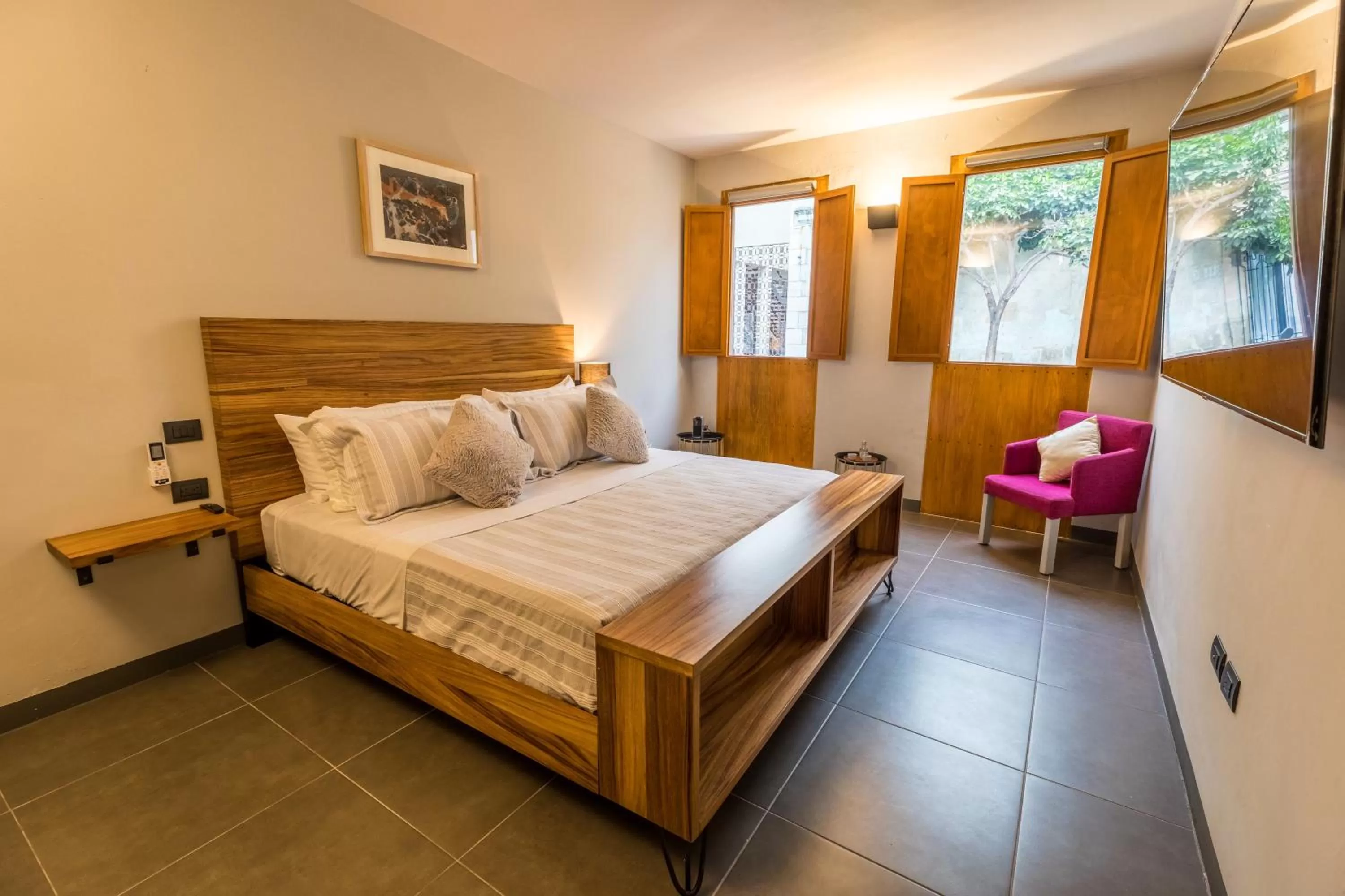 Photo of the whole room, Bed in Casa Olié