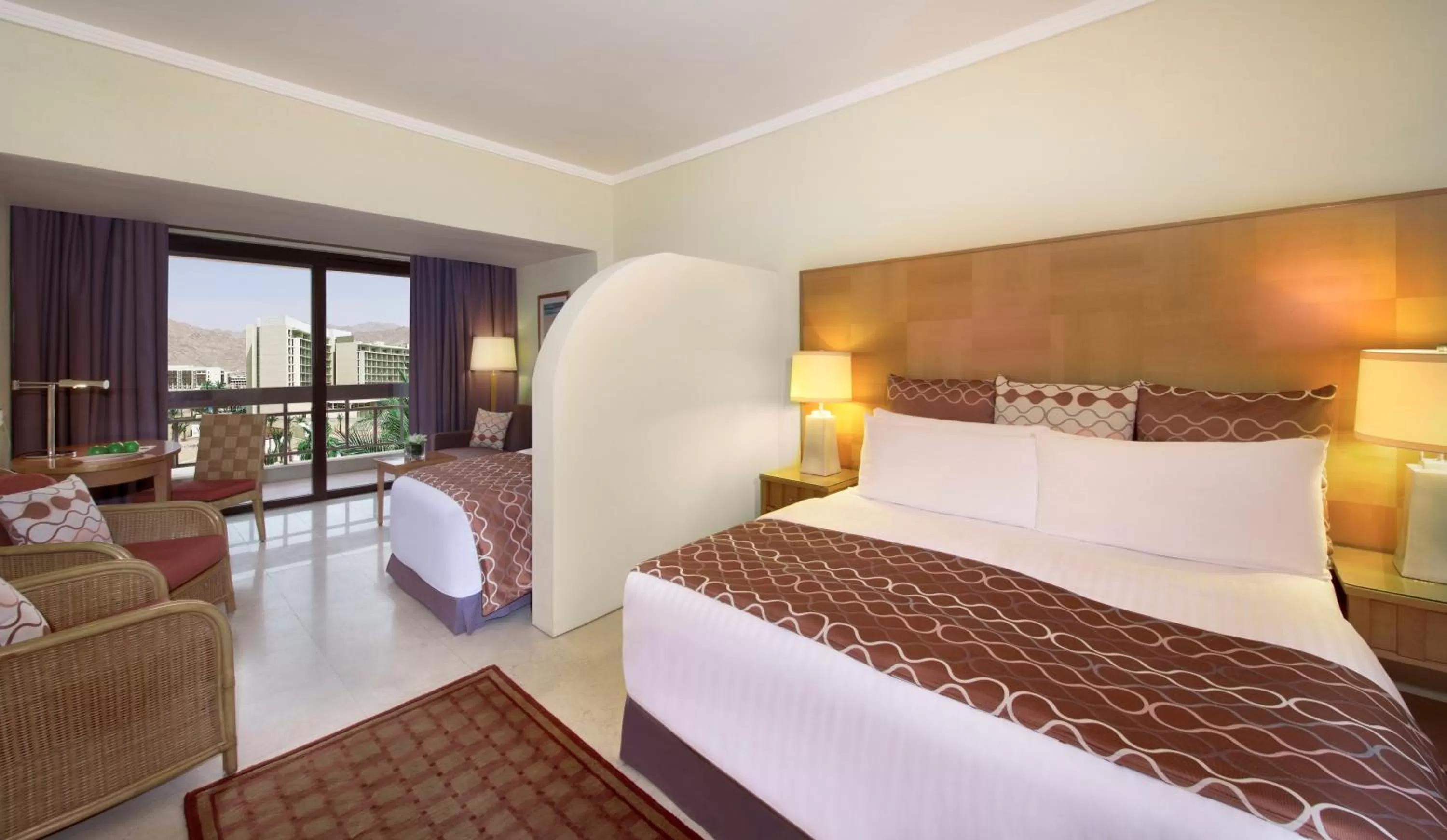Photo of the whole room, Bed in InterContinental Aqaba by IHG