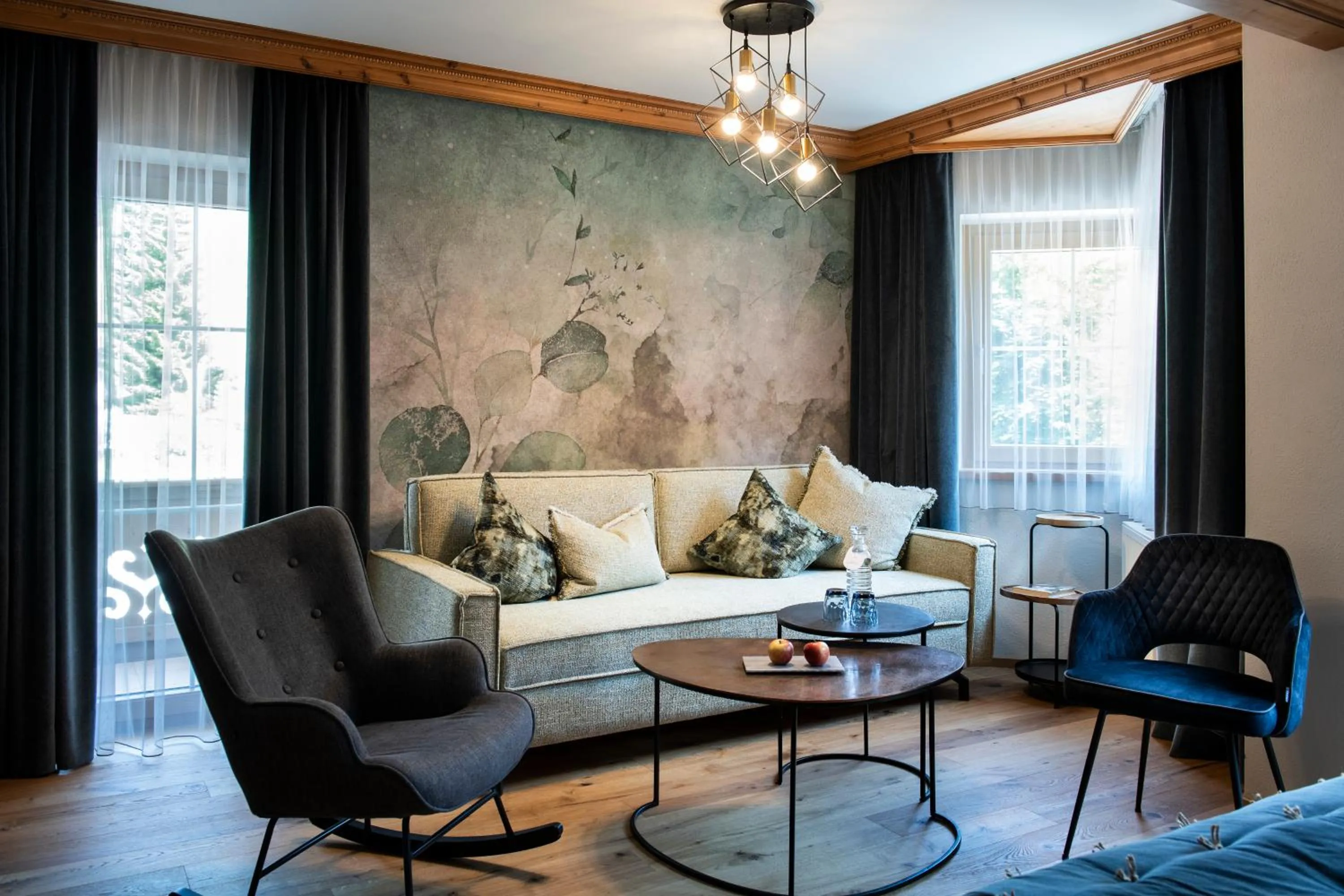 Living room, Seating Area in Sport Vital Hotel Central