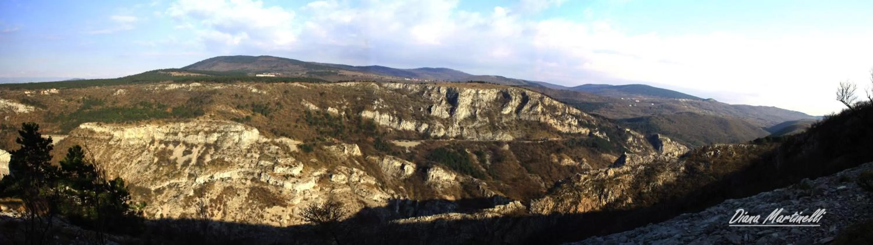 Mountain view in Su da noi