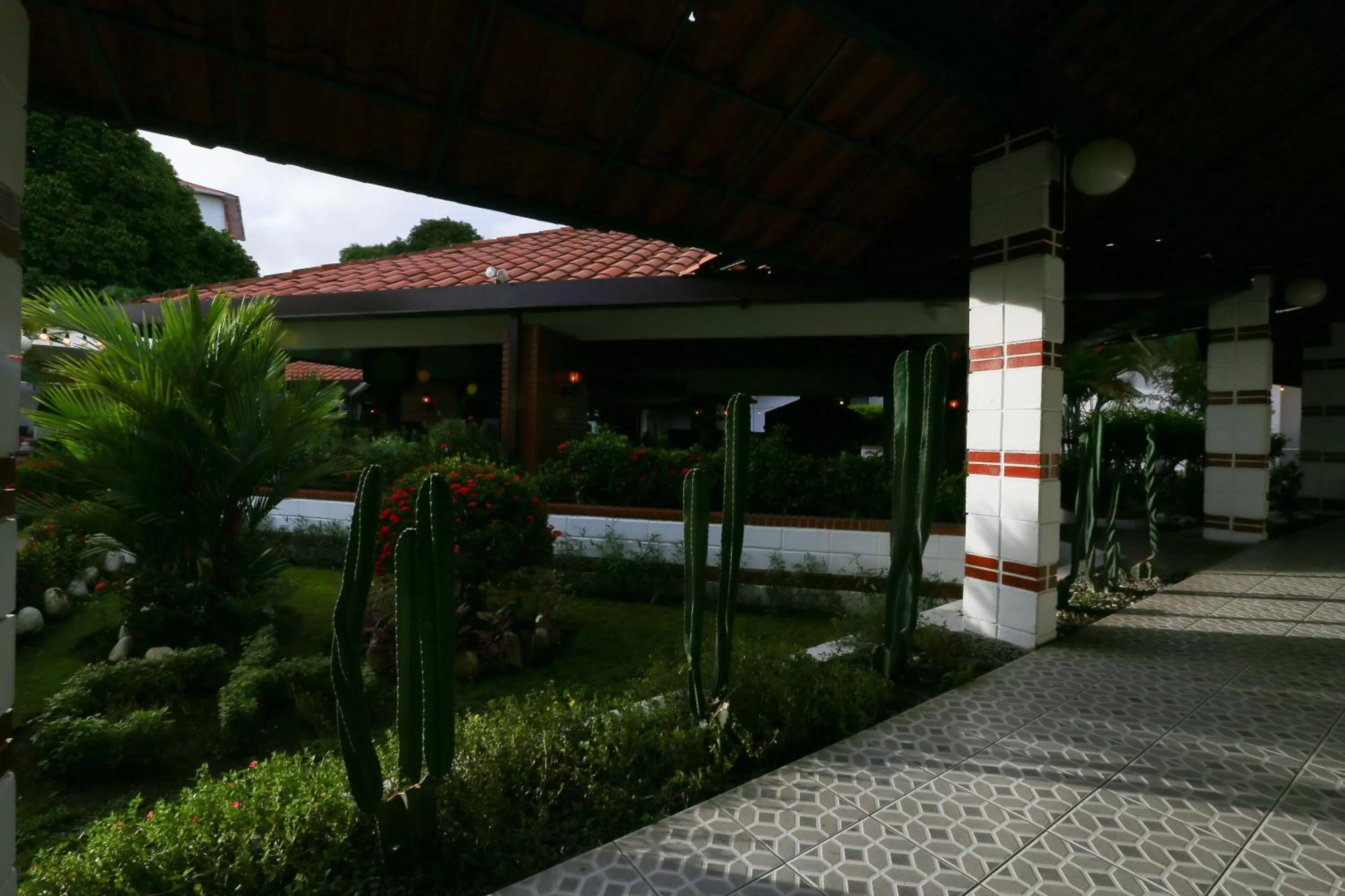 Garden view in Gran Hotel Nacional