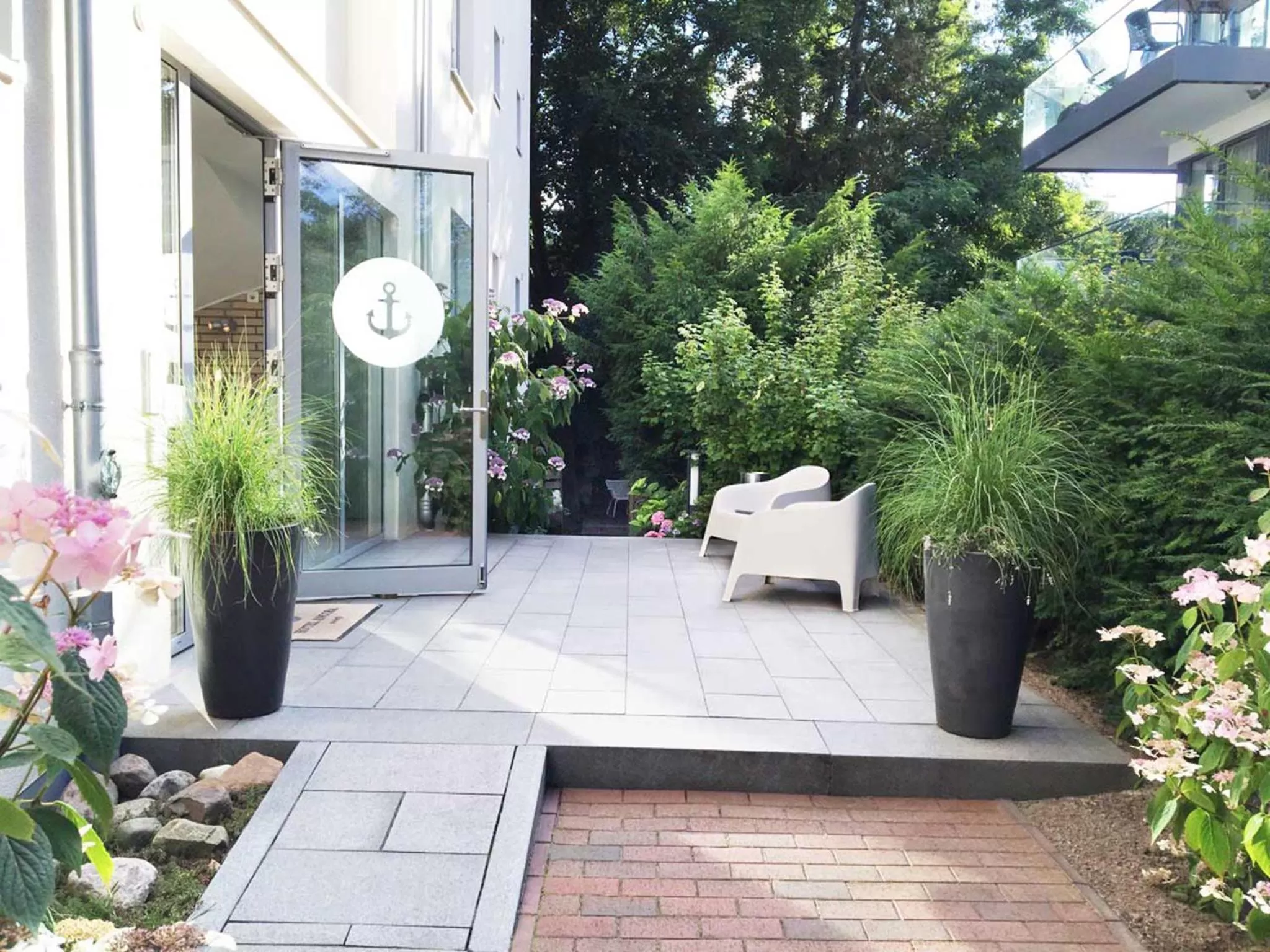 Facade/entrance in Hotel Ancora