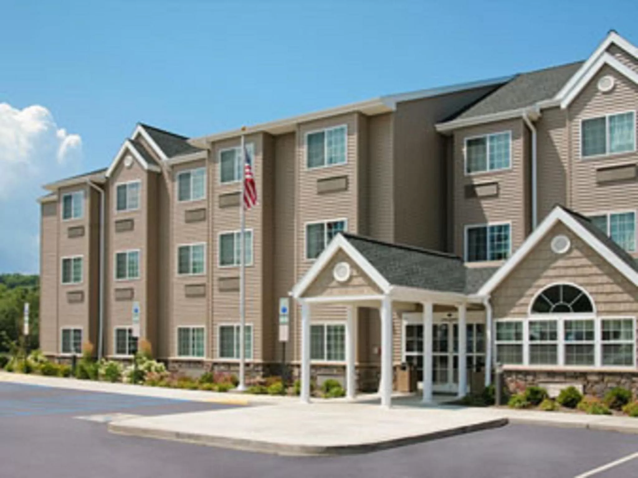 Facade/entrance in Microtel Inn & Suites Mansfield PA