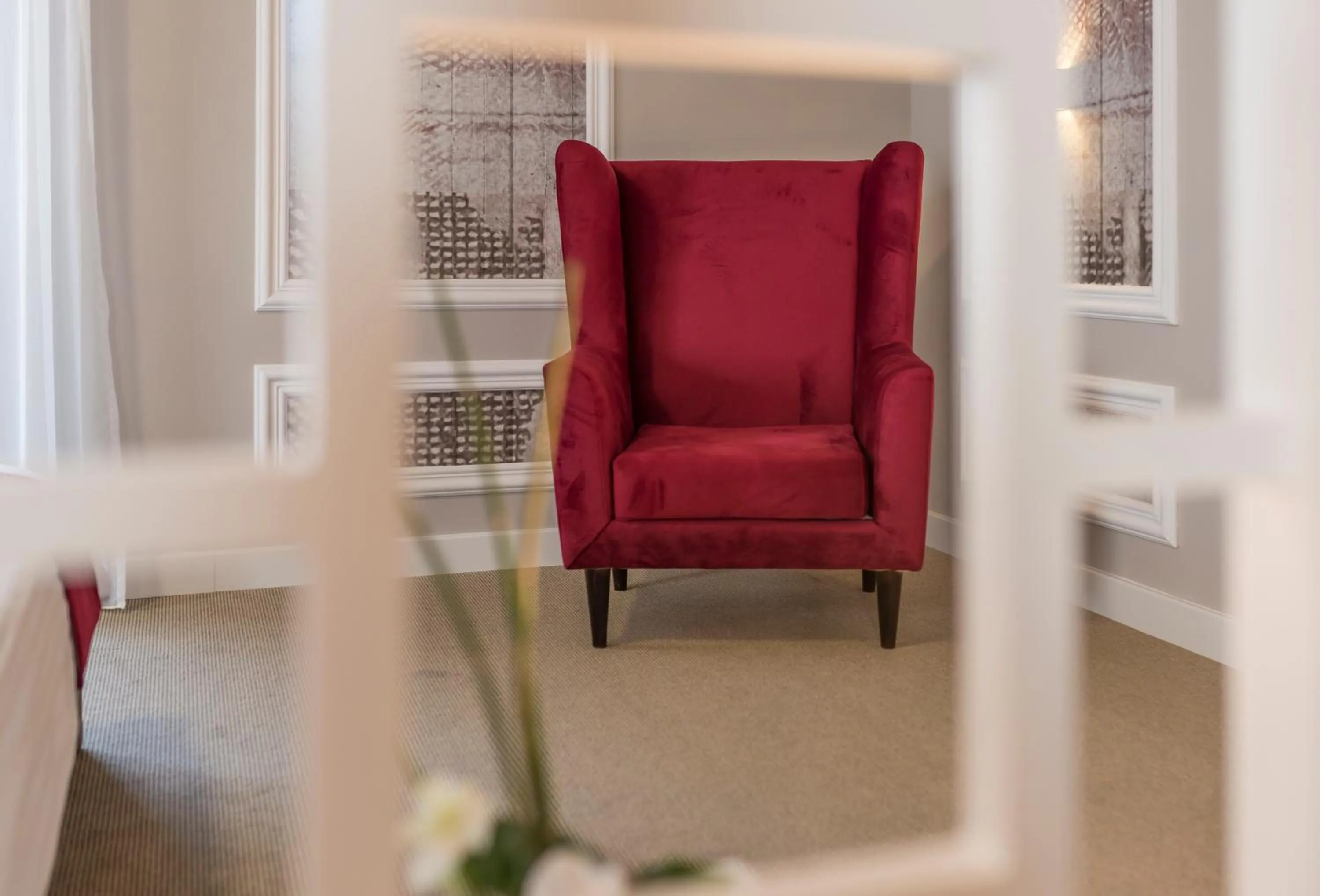 Seating area in Hotel Boavista