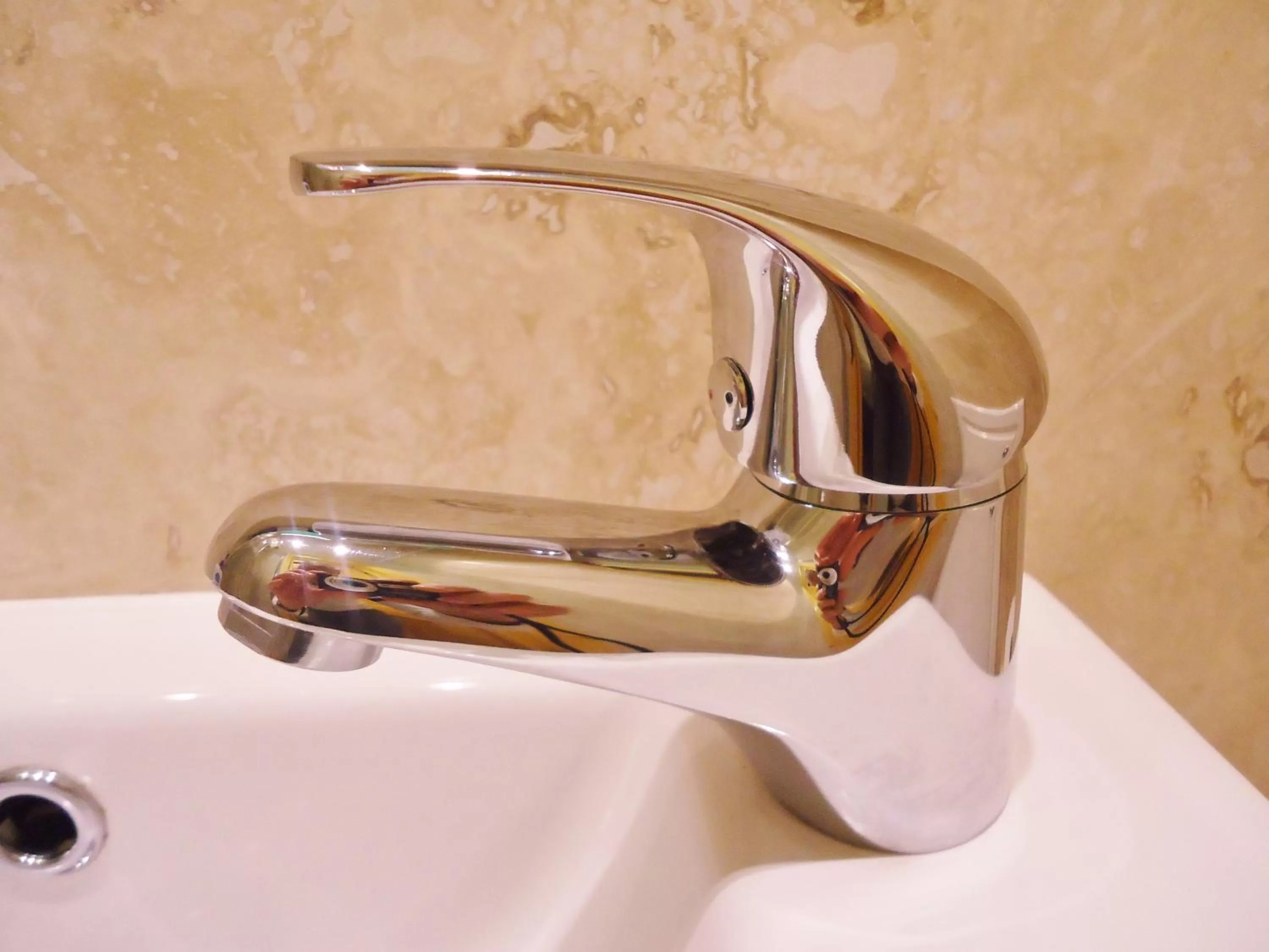 Bathroom in Hour Glass Hotel