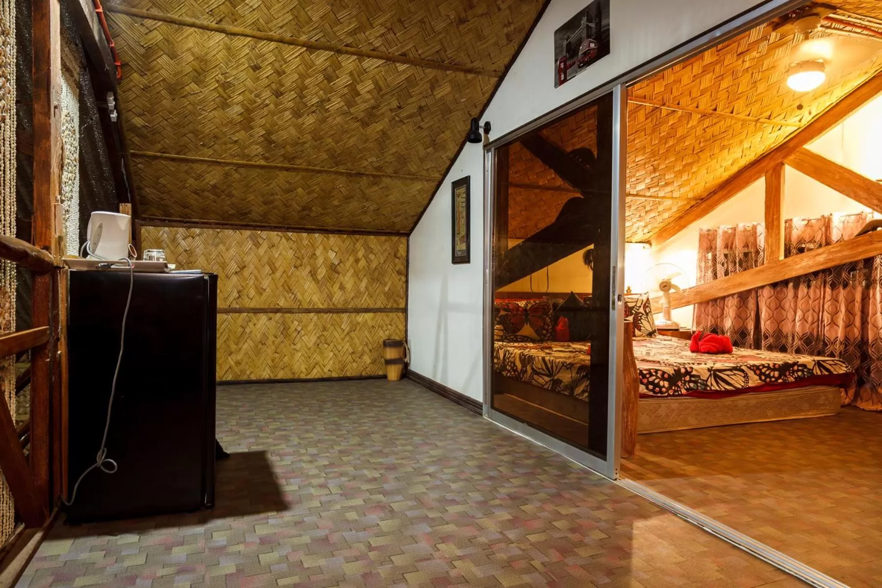 Balcony/Terrace, Bed in Lala Panzi Bed and Breakfast