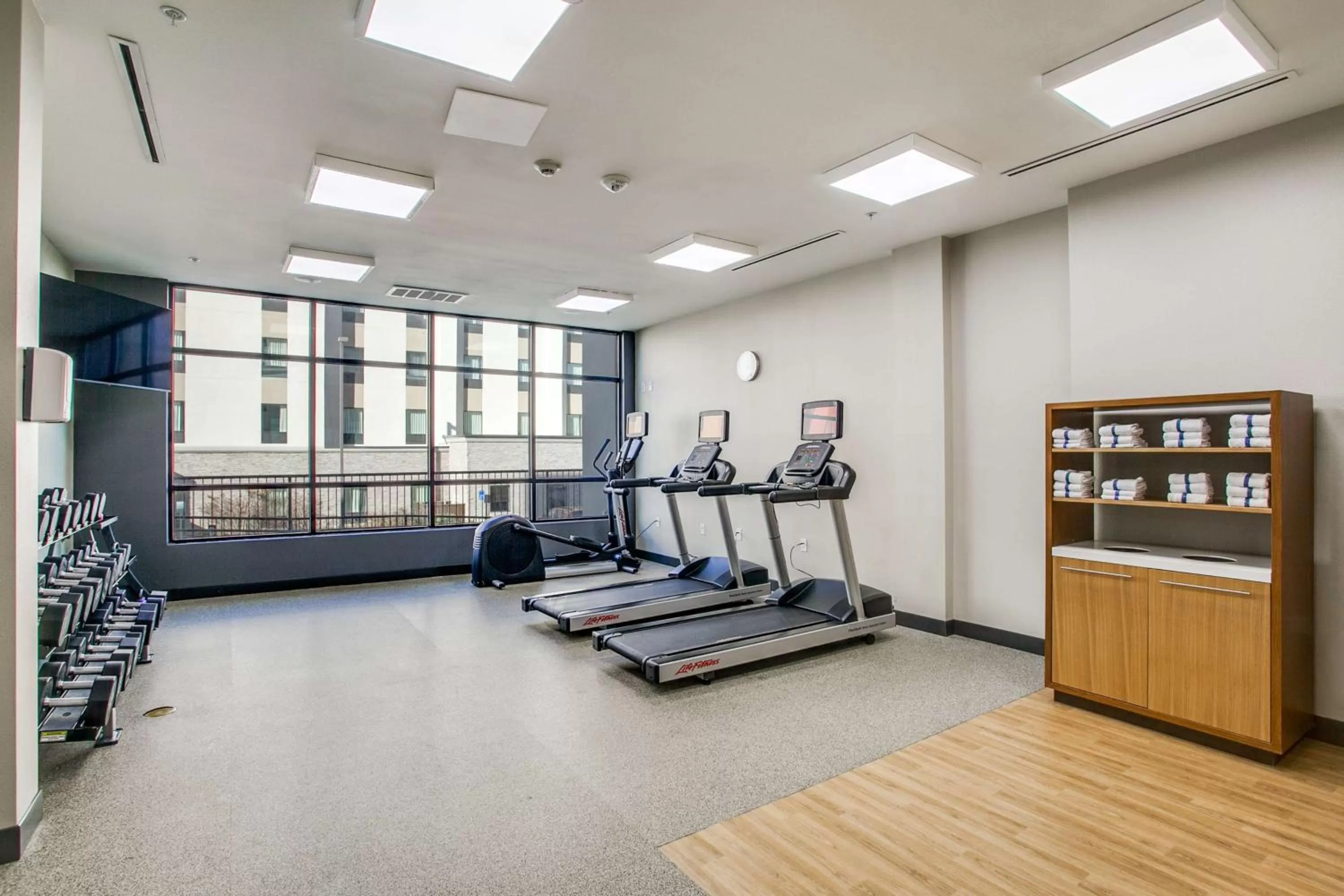 Fitness centre/facilities in Hilton Garden Inn Dallas-Central Expy/North Park Area, Tx