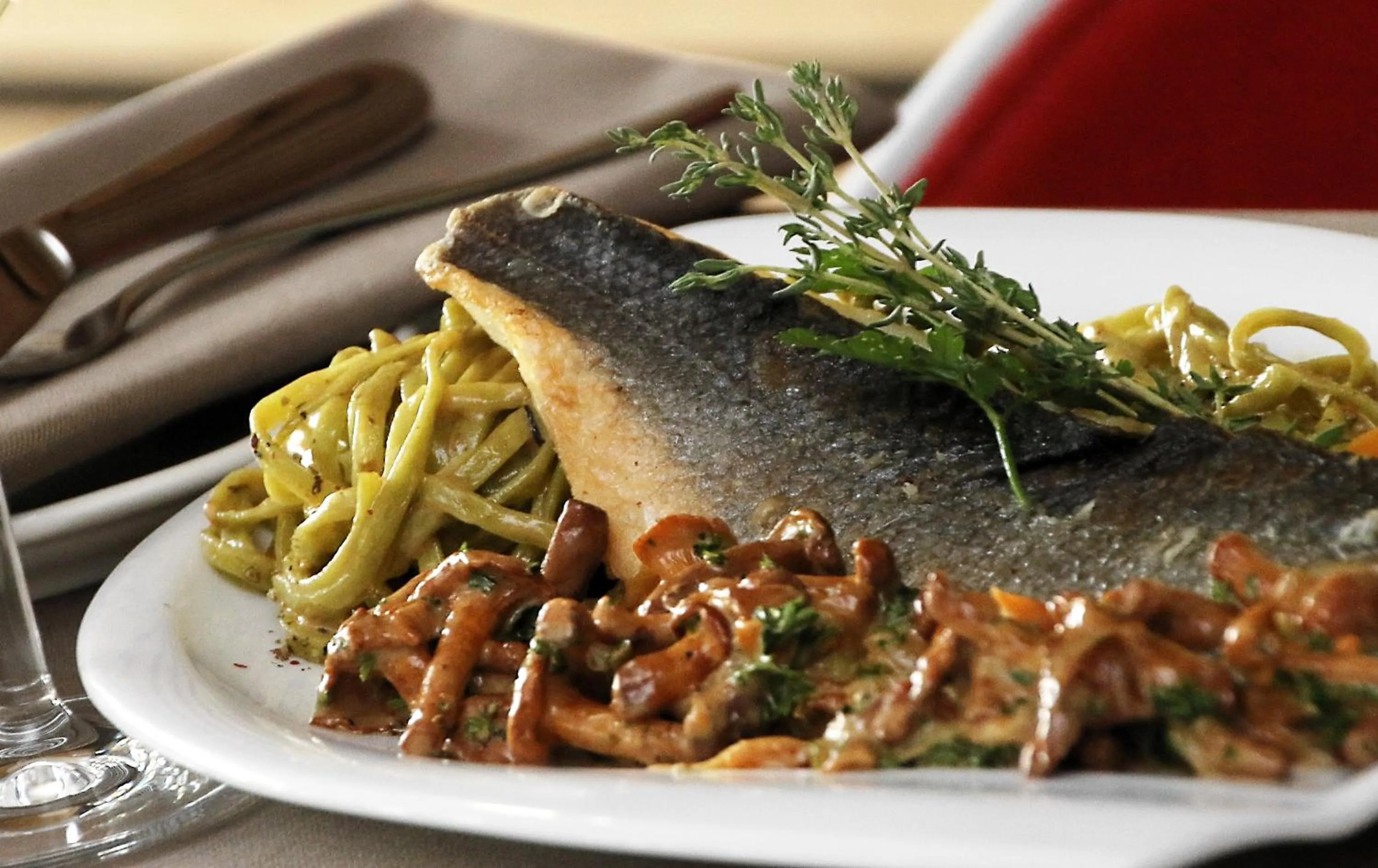 Food close-up in Nells Park Hotel