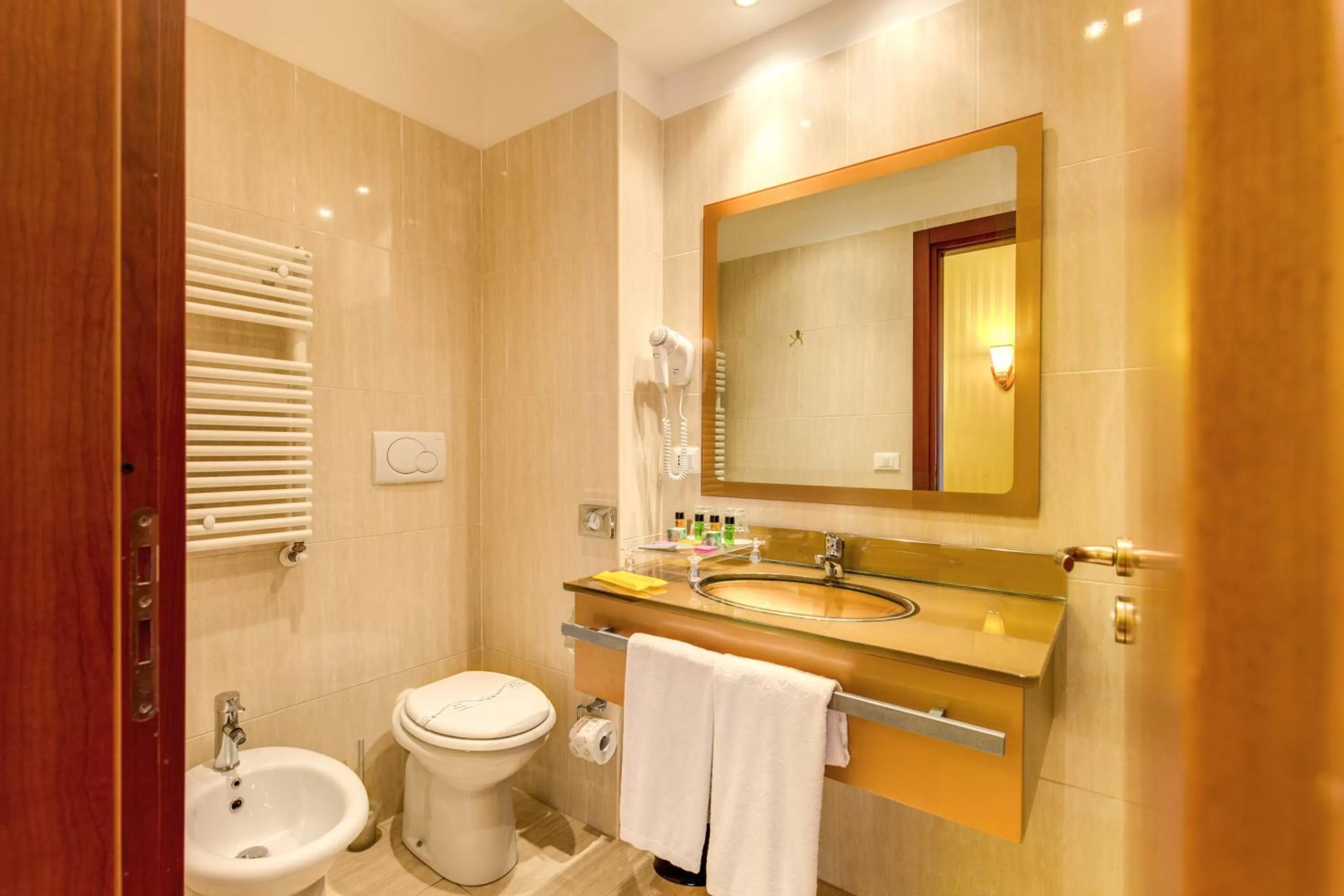 Toilet in Augusta Lucilla Palace