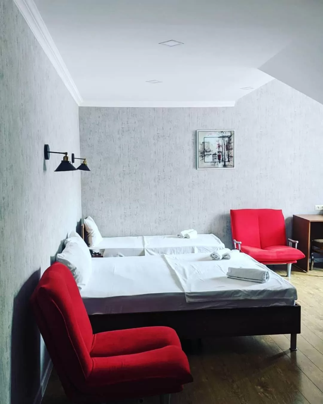 Bed in Hotel Kalanga