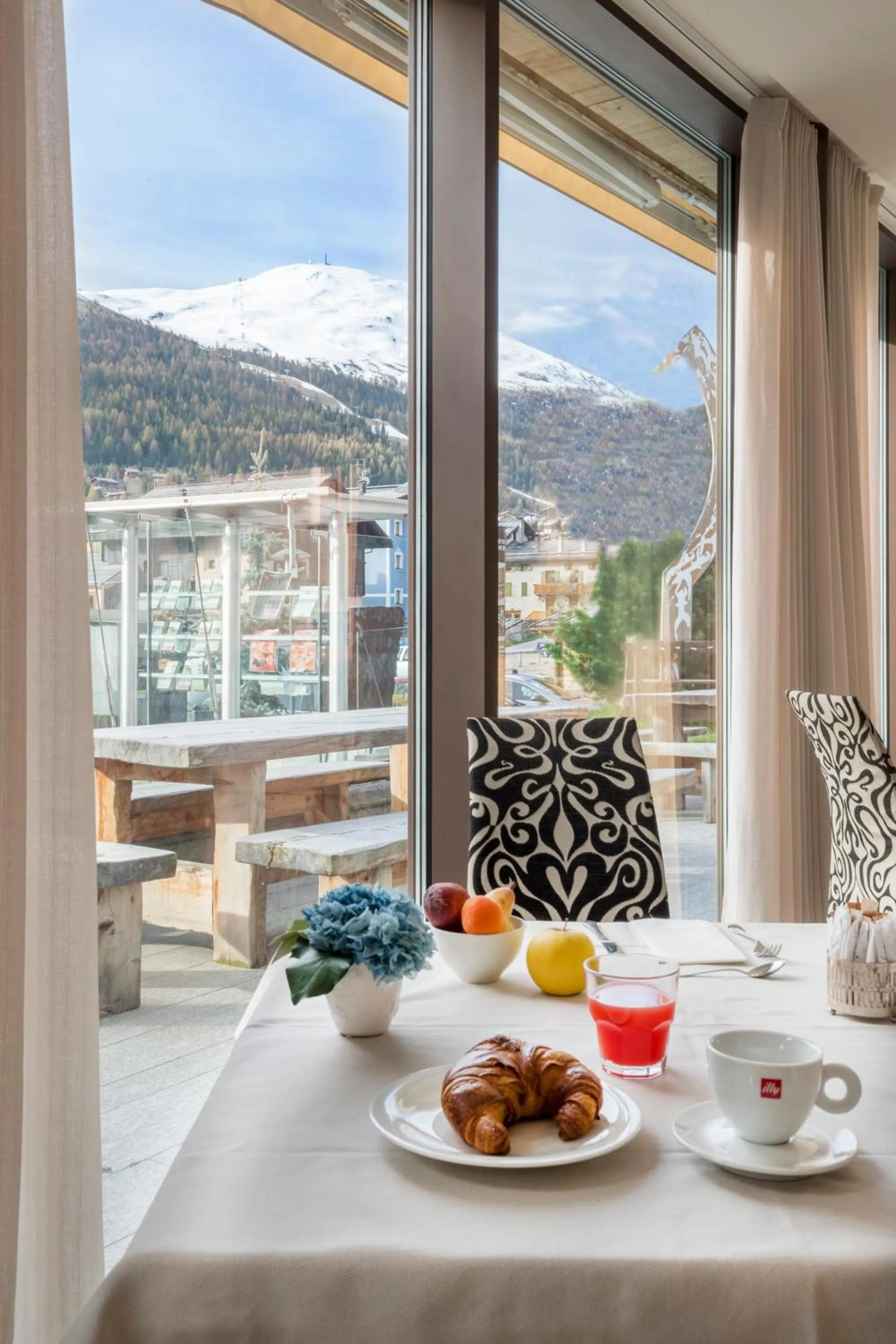 Mountain view in Hotel Concordia