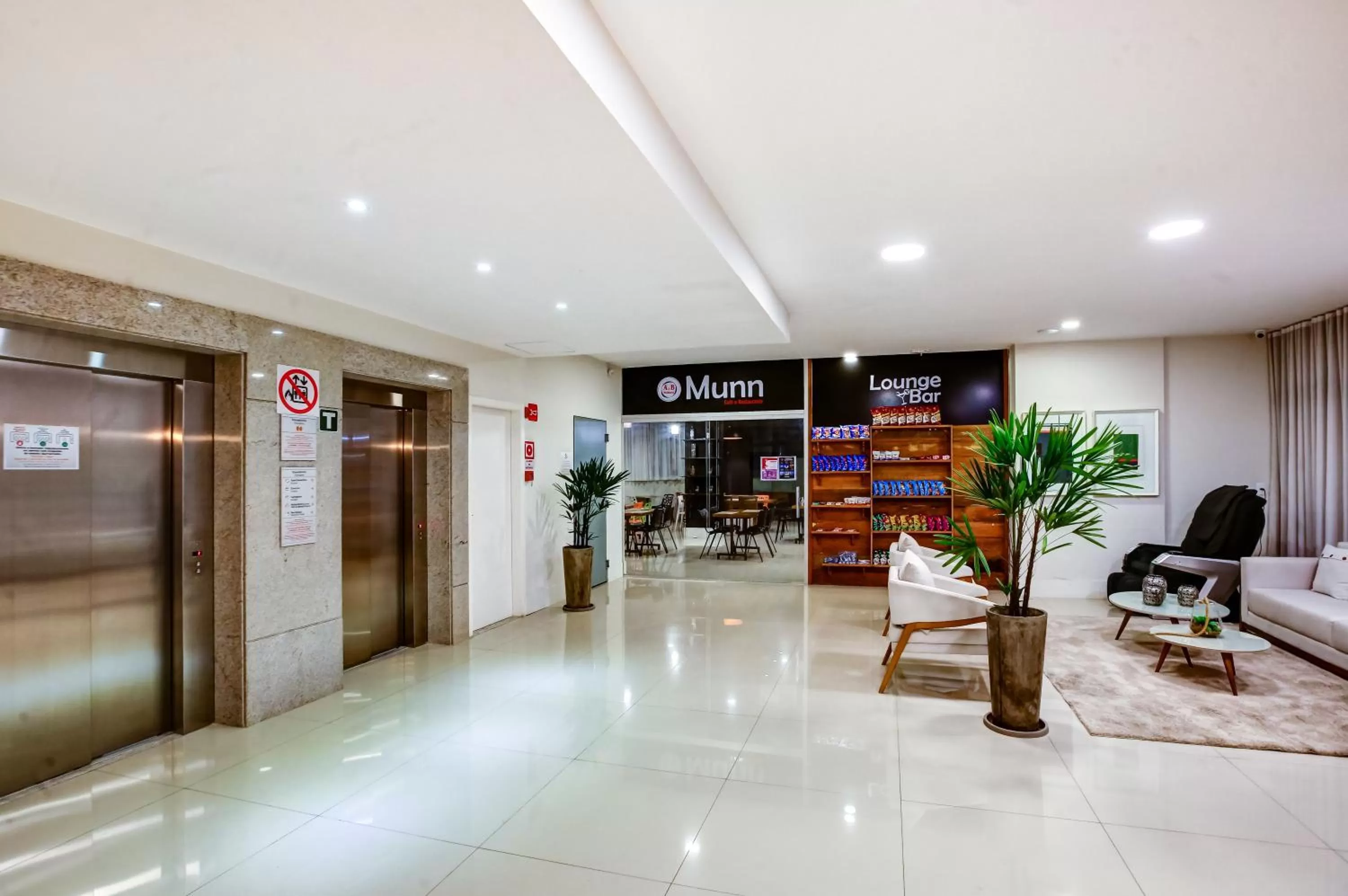Lobby or reception in Go Inn Contagem - MG