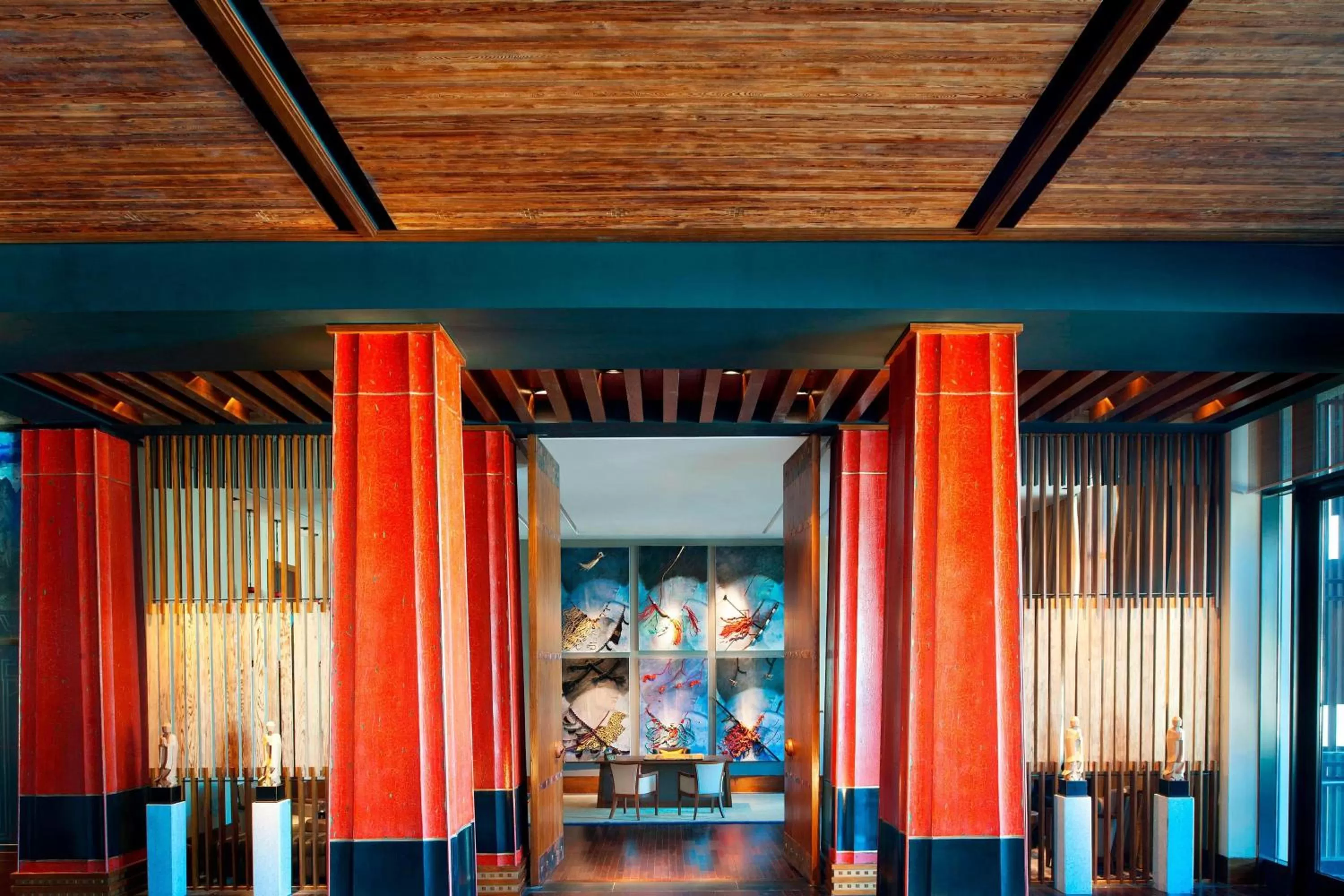 Lobby or reception in The St. Regis Lhasa Resort