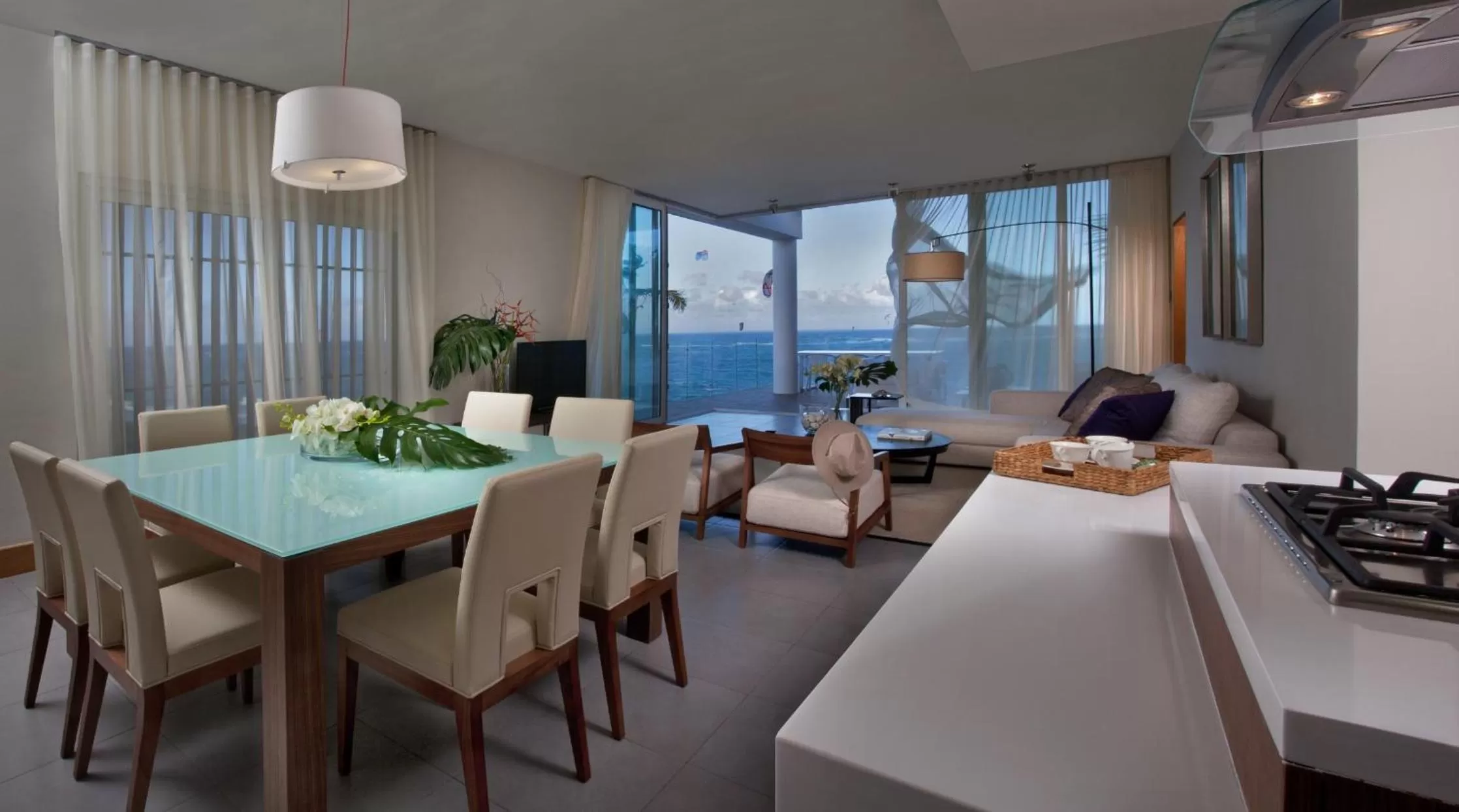 Living room in Ultravioleta Boutique Residences