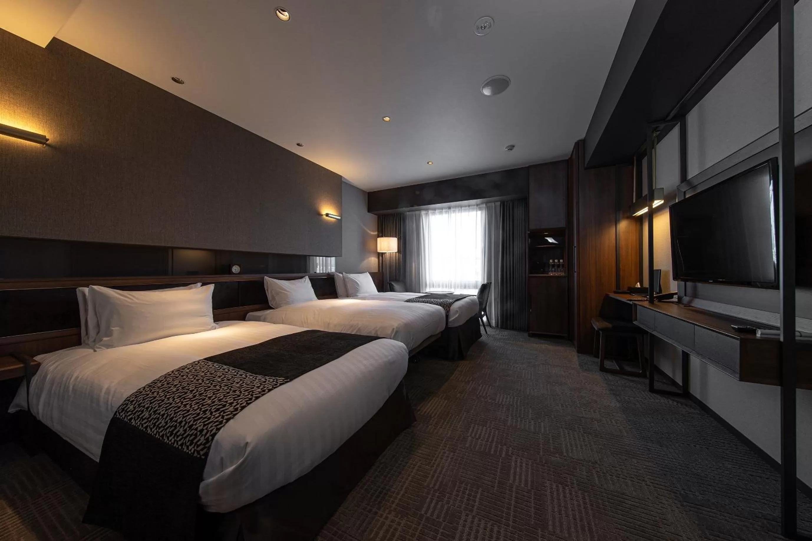 Photo of the whole room, Bed in Hotel Trad Hakata