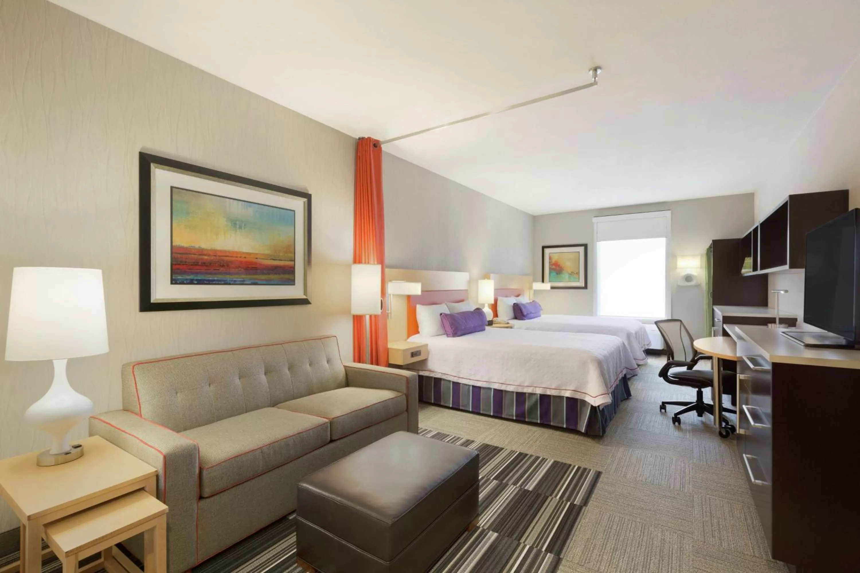 Bedroom, Bed in Home2 Suites by Hilton Fort Smith