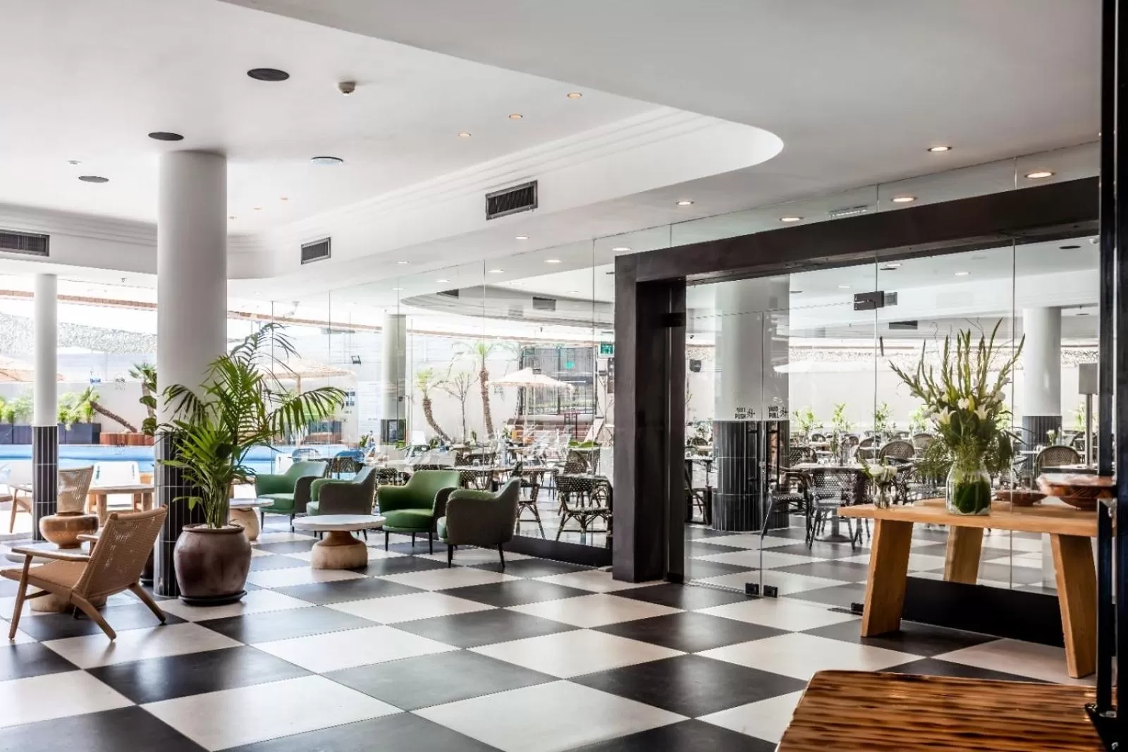 Seating area in Jacob Eilat