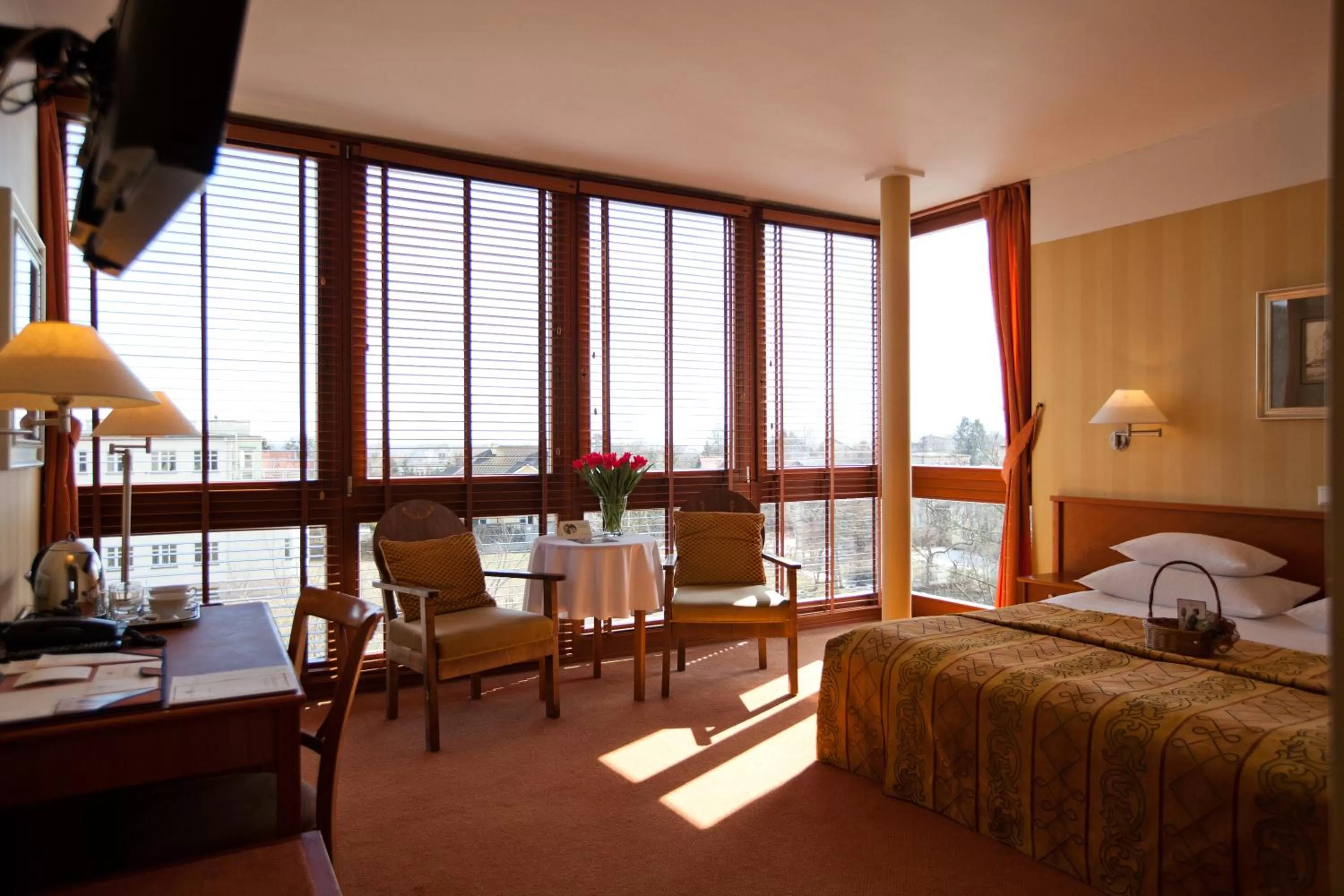 Bed in Hotel Willa Lubicz