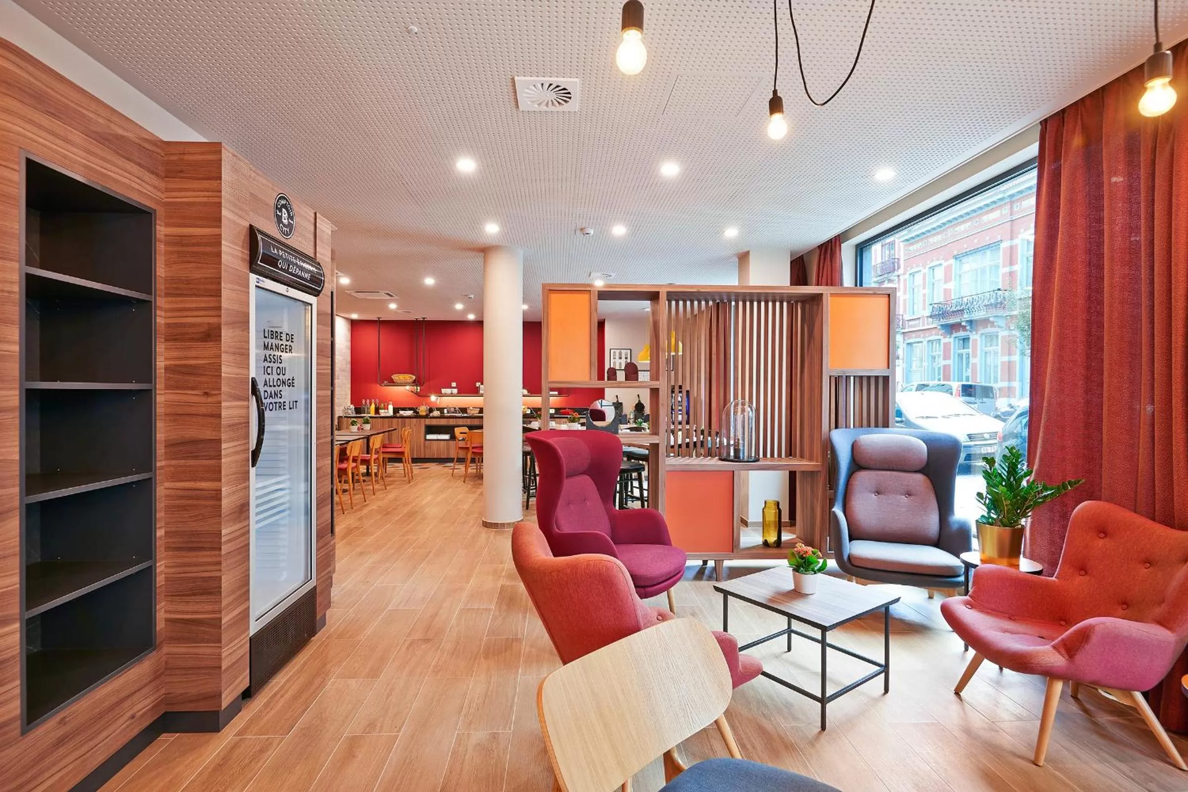 Communal lounge/ TV room in Appart'City Confort Bruxelles Centre Gare du Midi