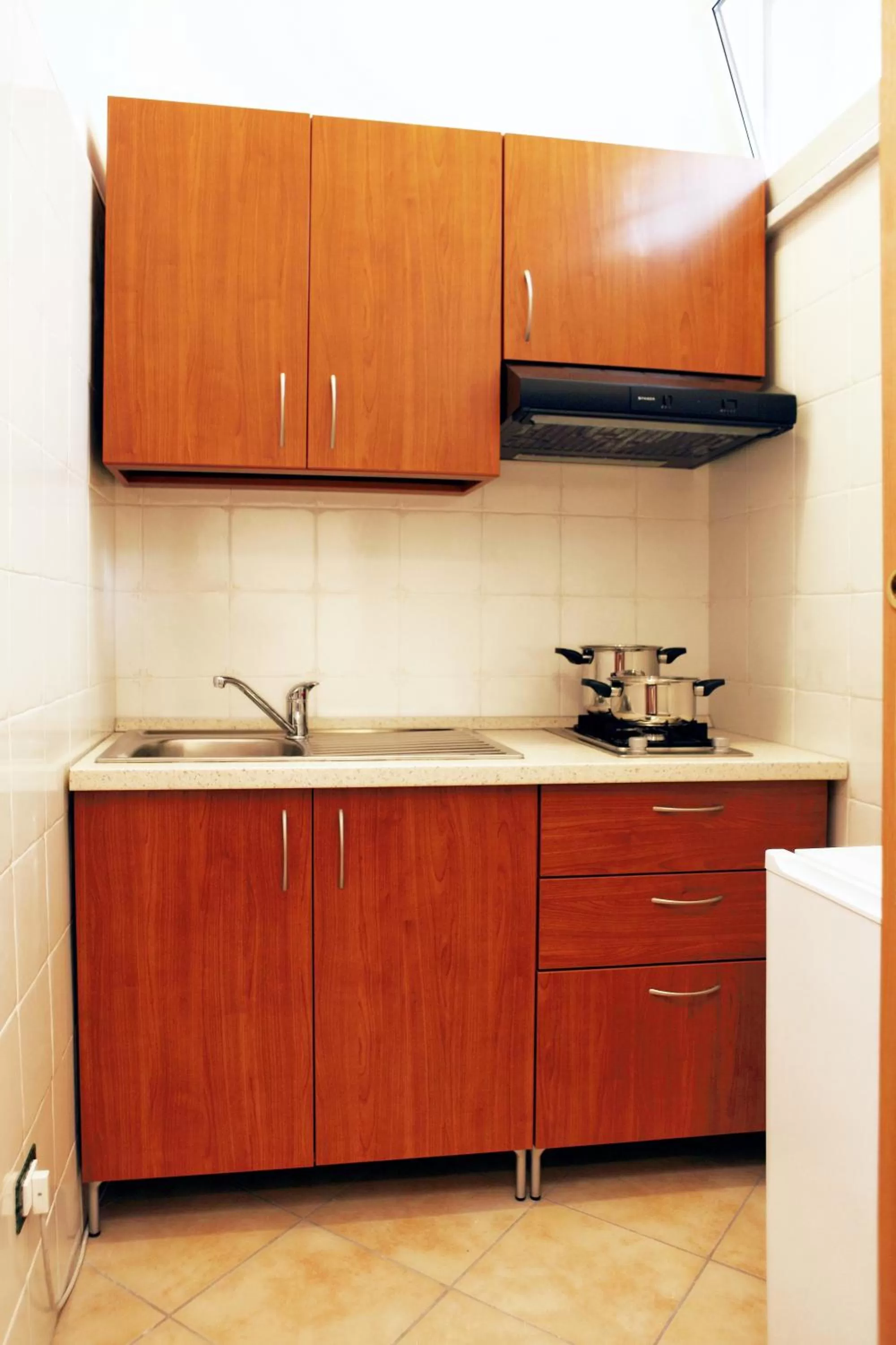 Kitchen or kitchenette in Residence Hotel Gloria