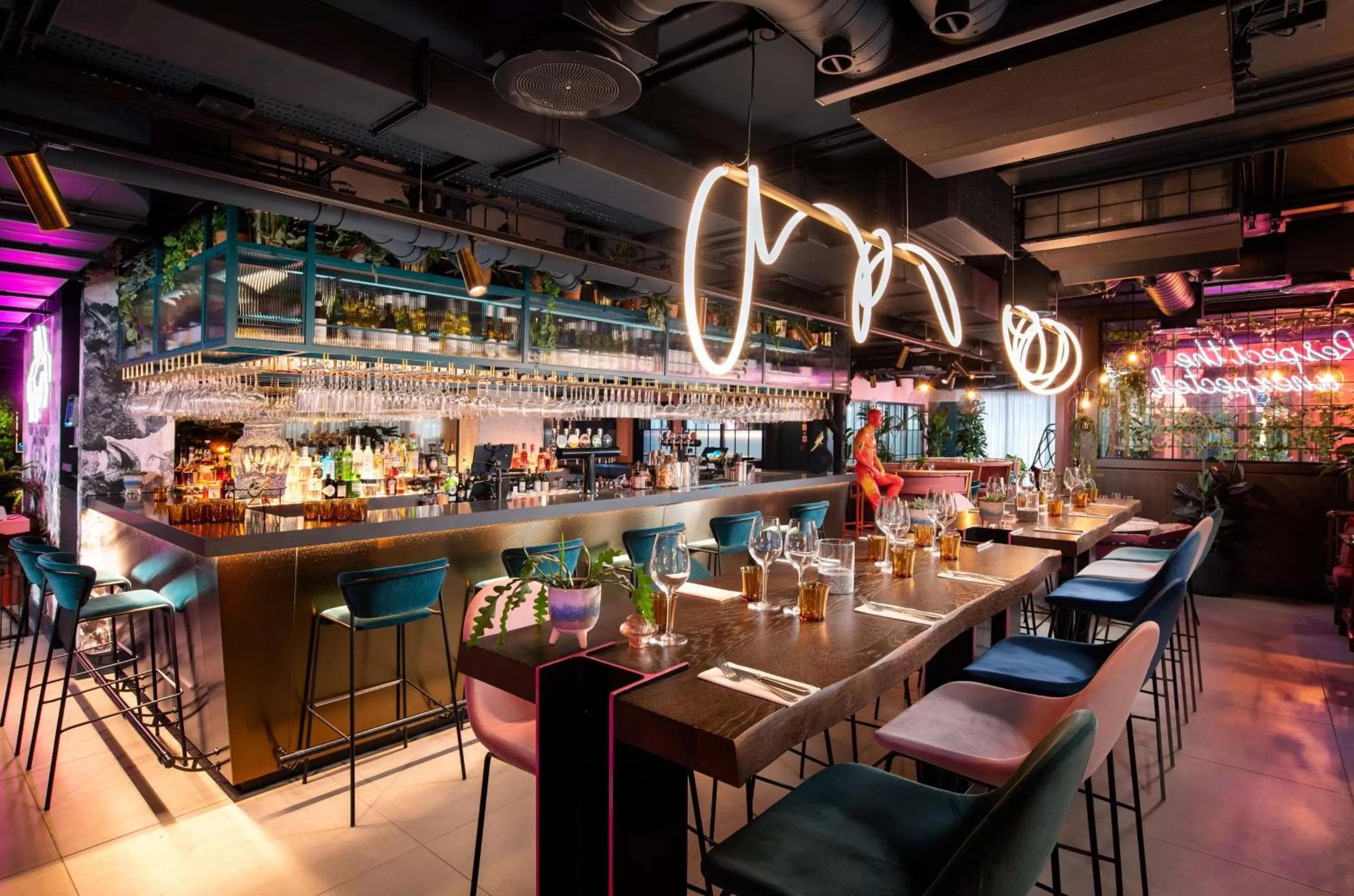 Restaurant/places to eat in YOTEL Manchester Deansgate