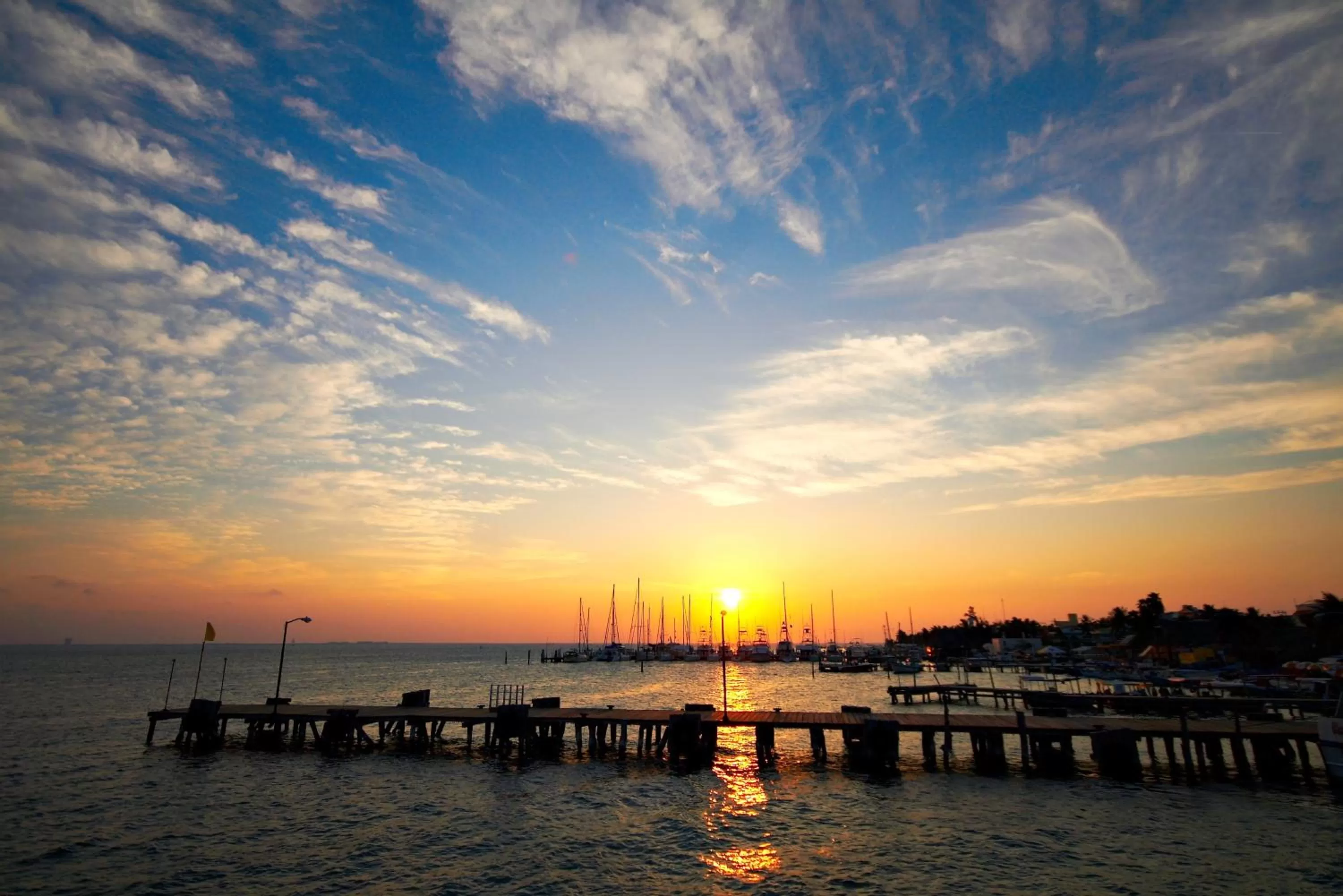 Sunset in Hotel Belmar
