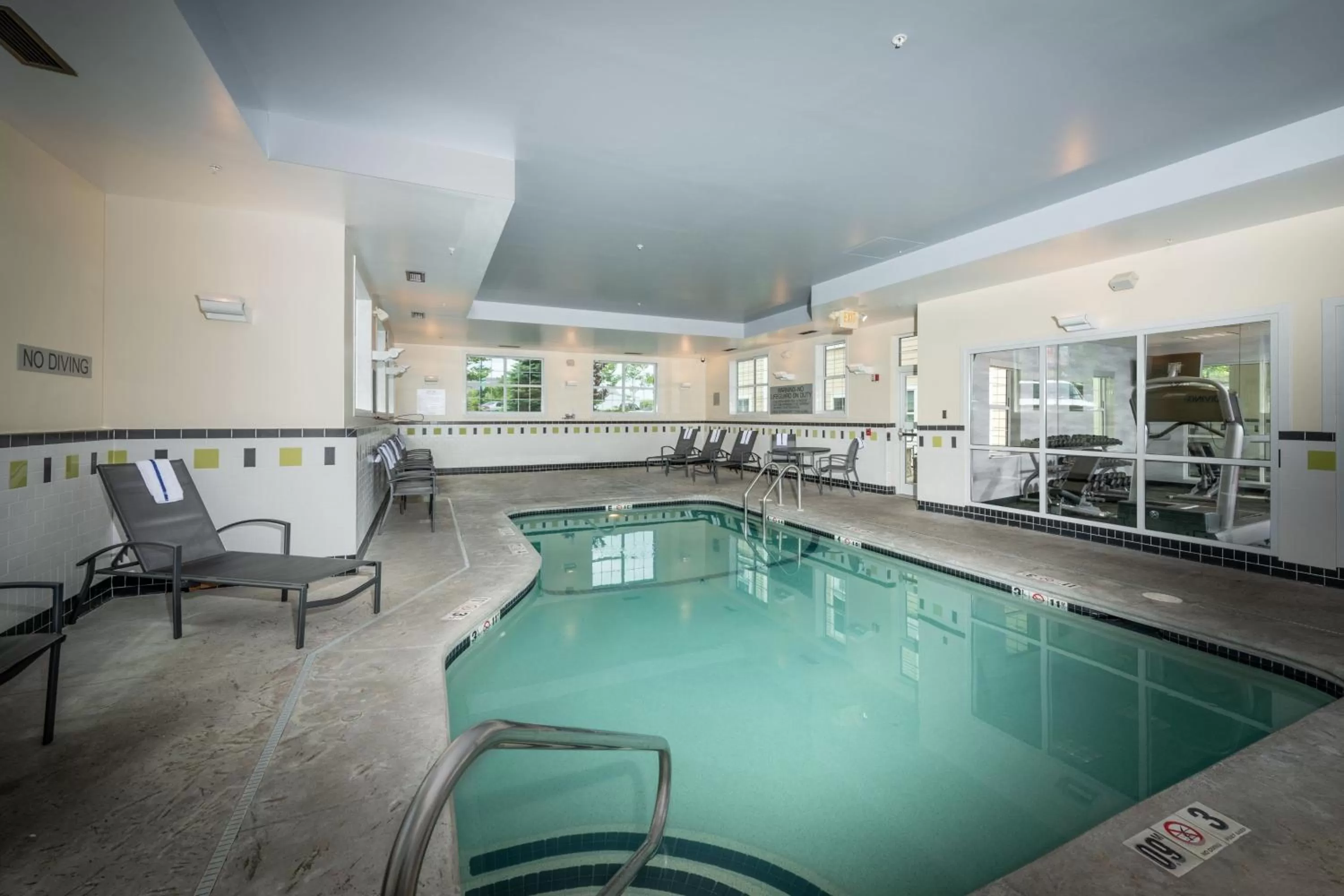 Swimming pool in Fairfield Inn and Suites by Marriott New Bedford