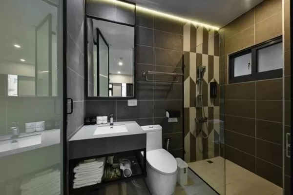 Bathroom in KK Homestay