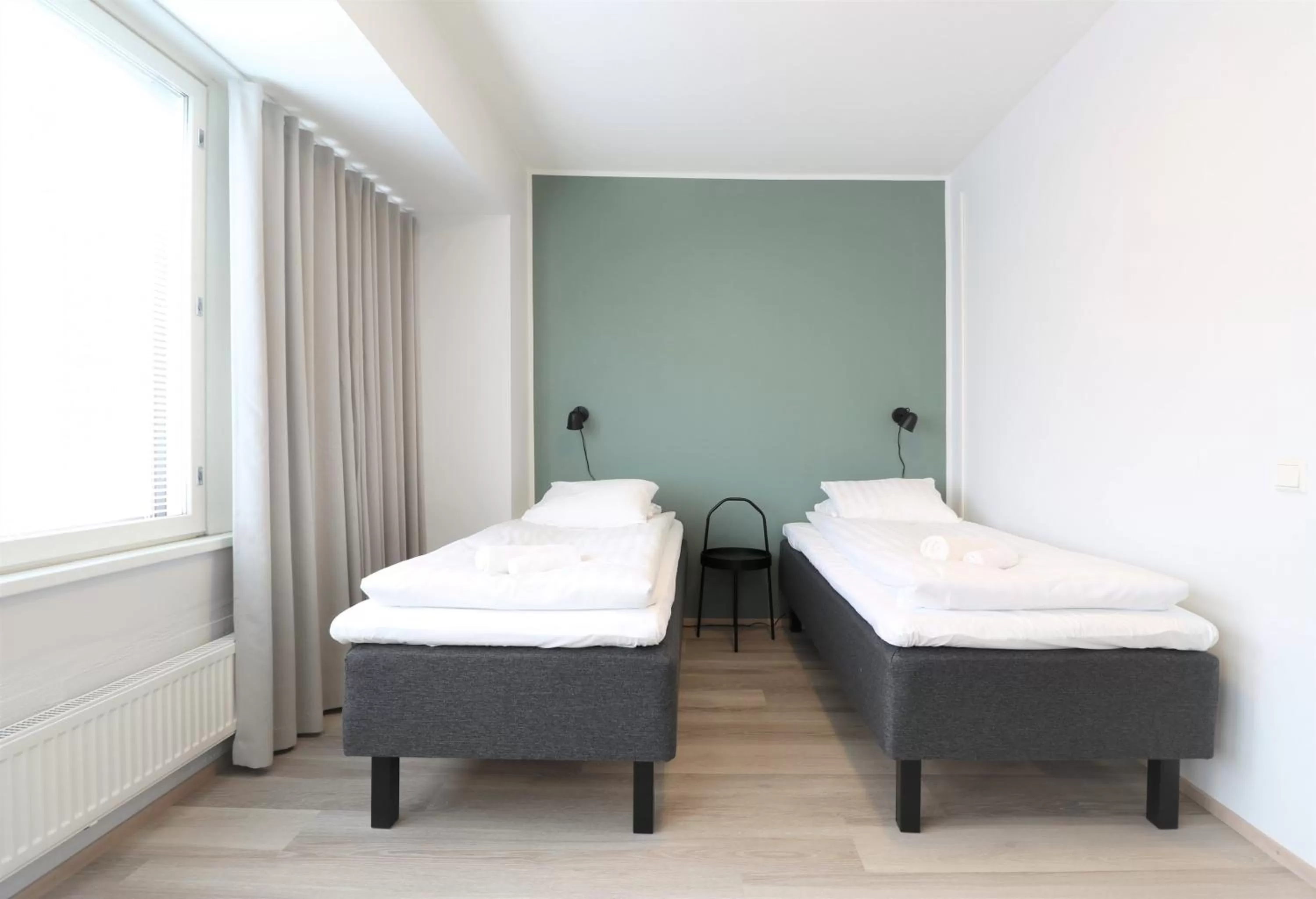 Bedroom, Bed in Forenom Aparthotel Helsinki Herttoniemi