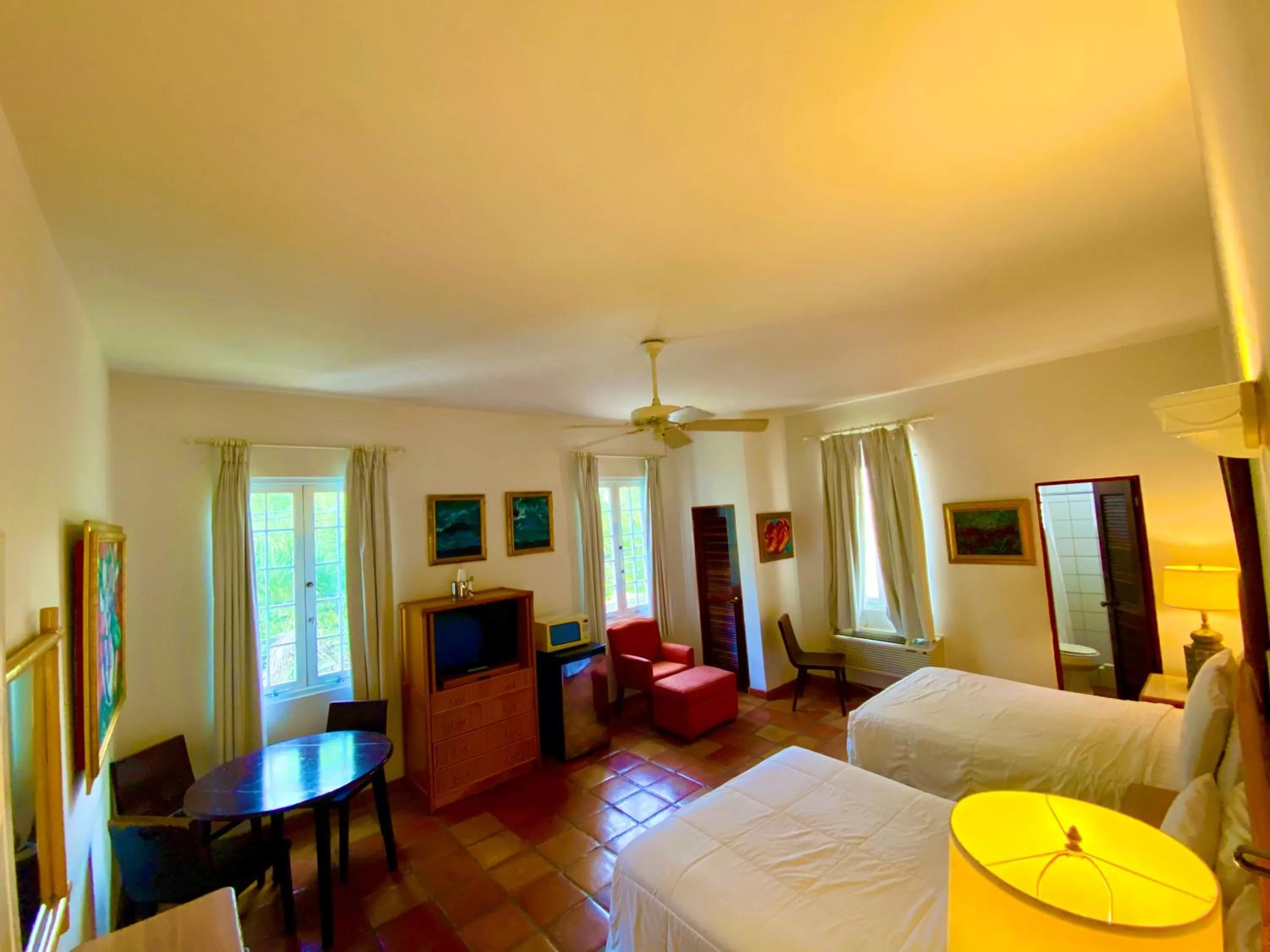 Bed in At Wind Chimes Boutique Hotel