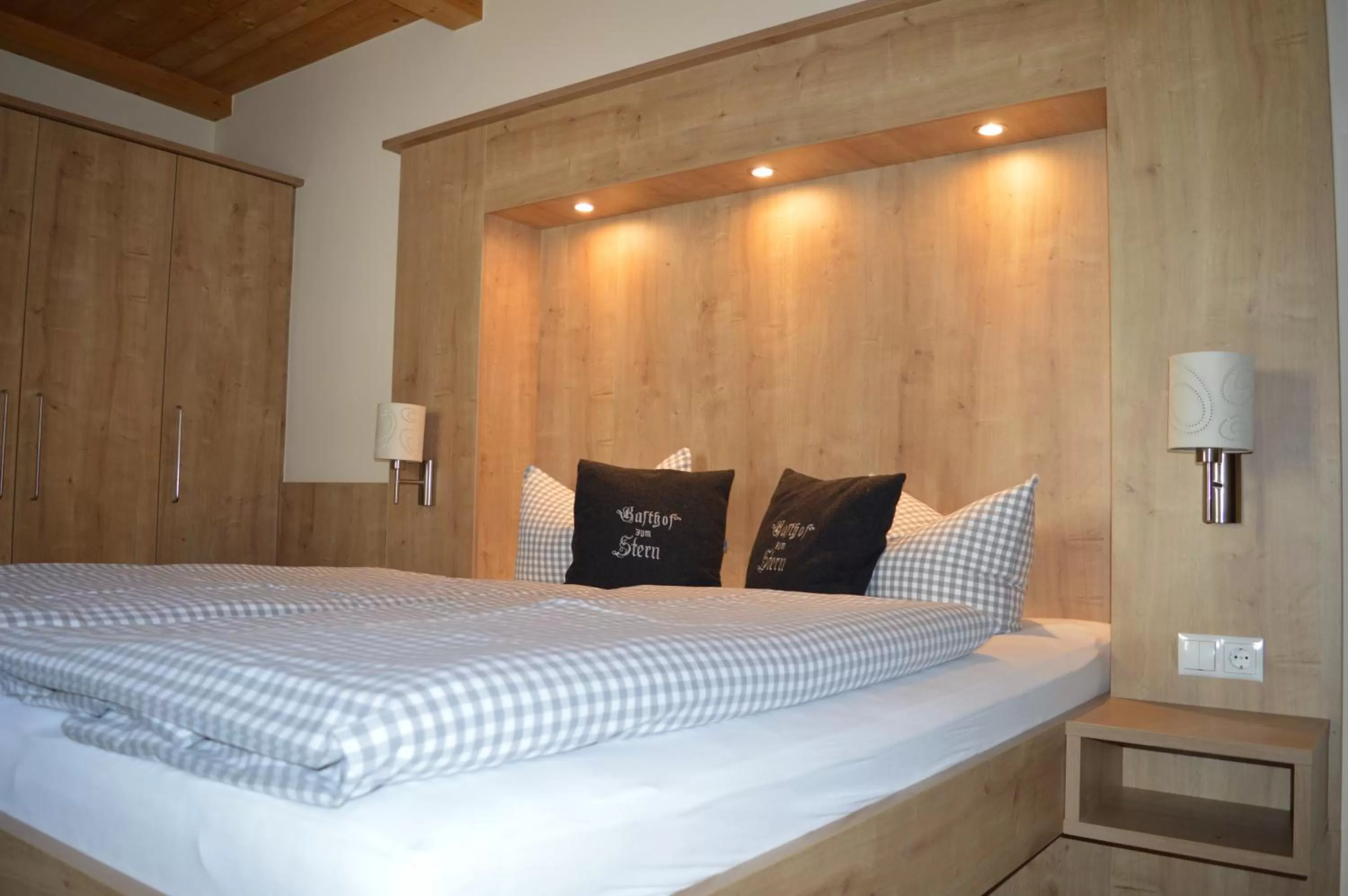 Bed in Gasthof zum Stern