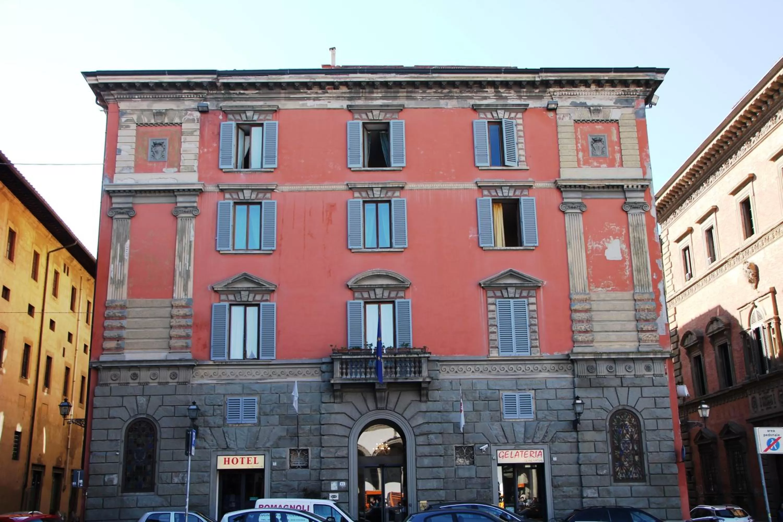 Facade/entrance in Hotel Le Due Fontane