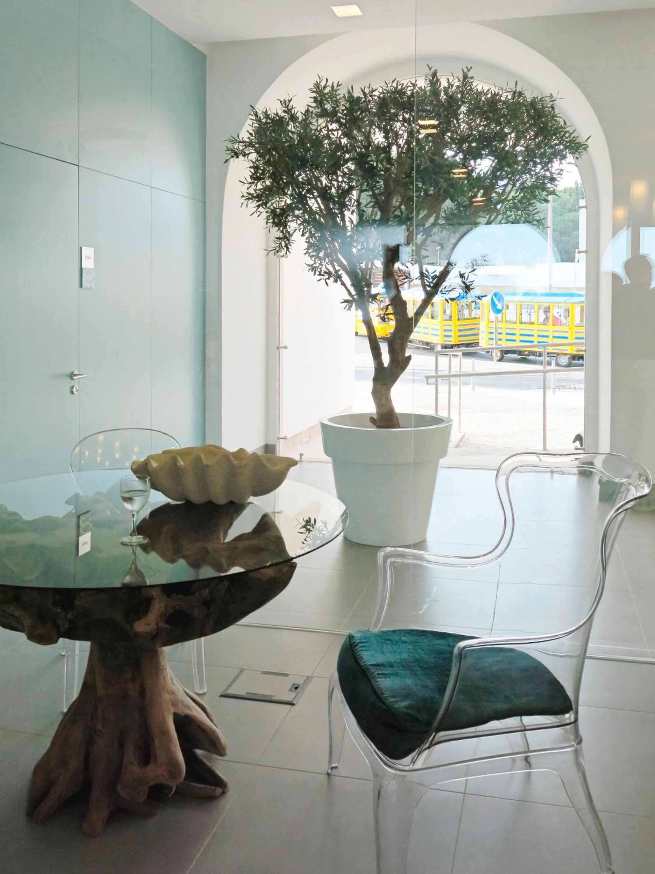 Seating area in INATEL Albufeira