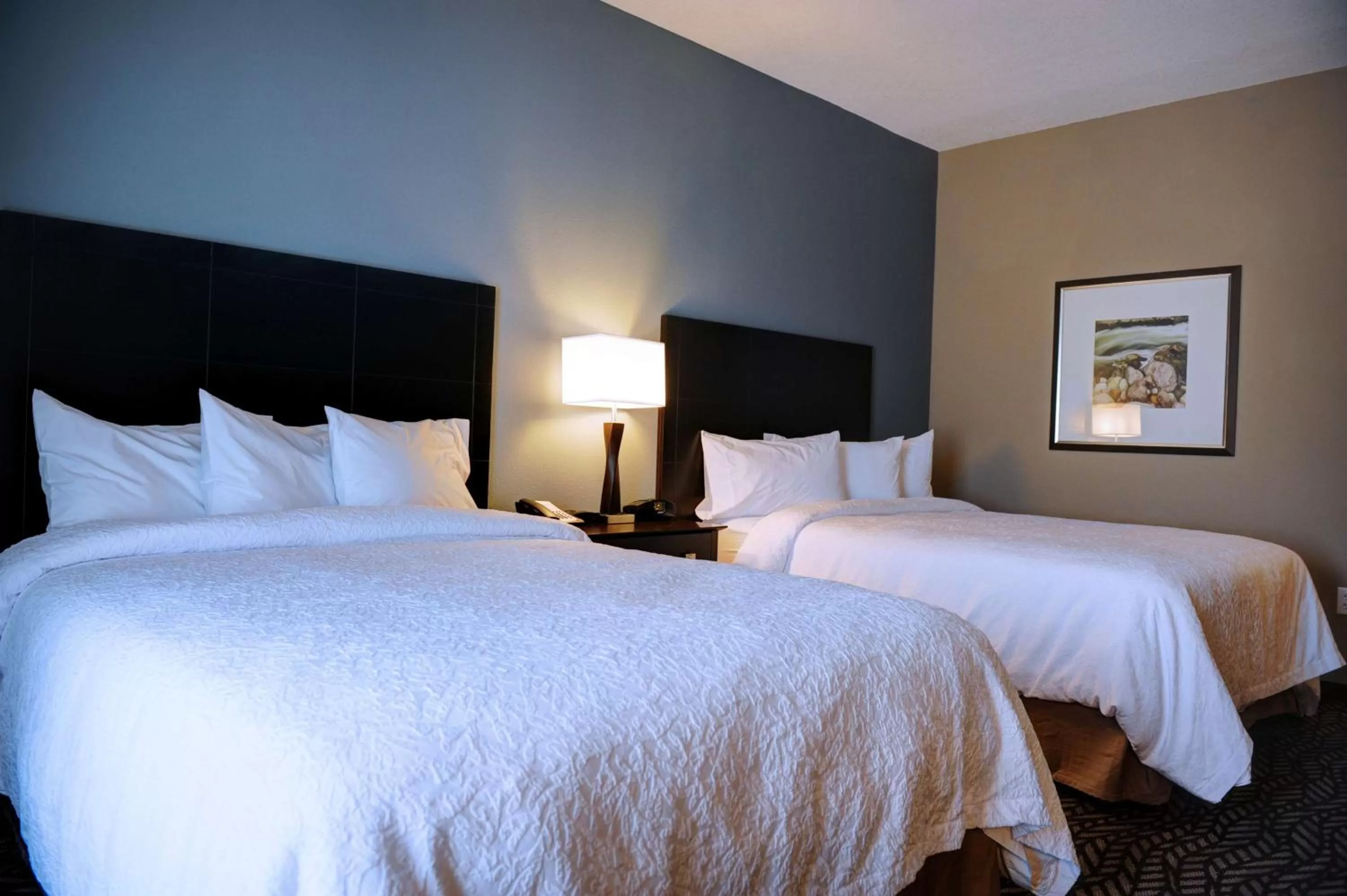 Bed in Hampton Inn Crystal River