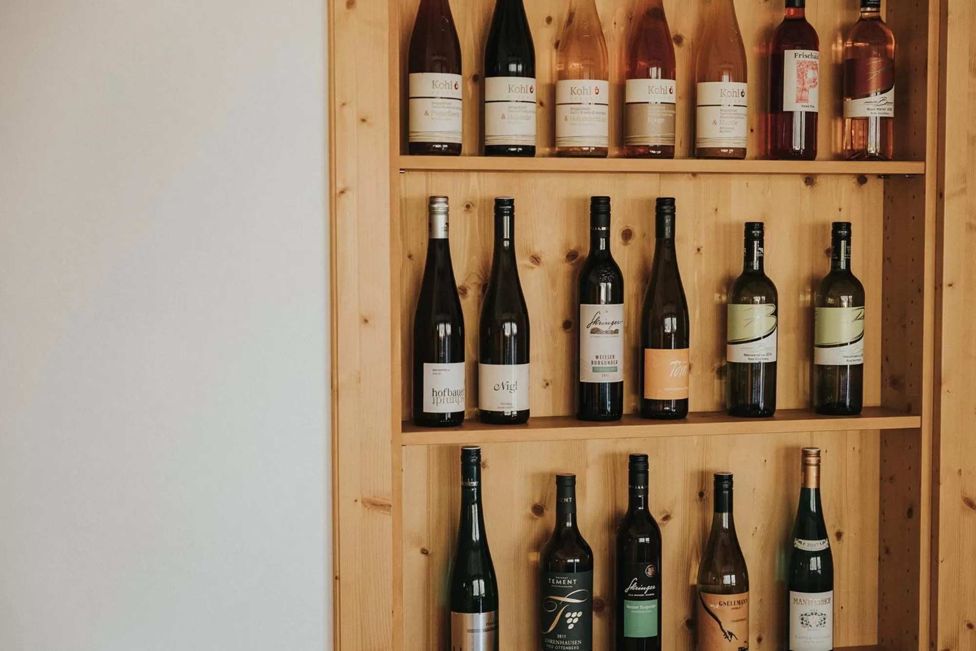 Decorative detail, Drinks in Hotel Silberfux