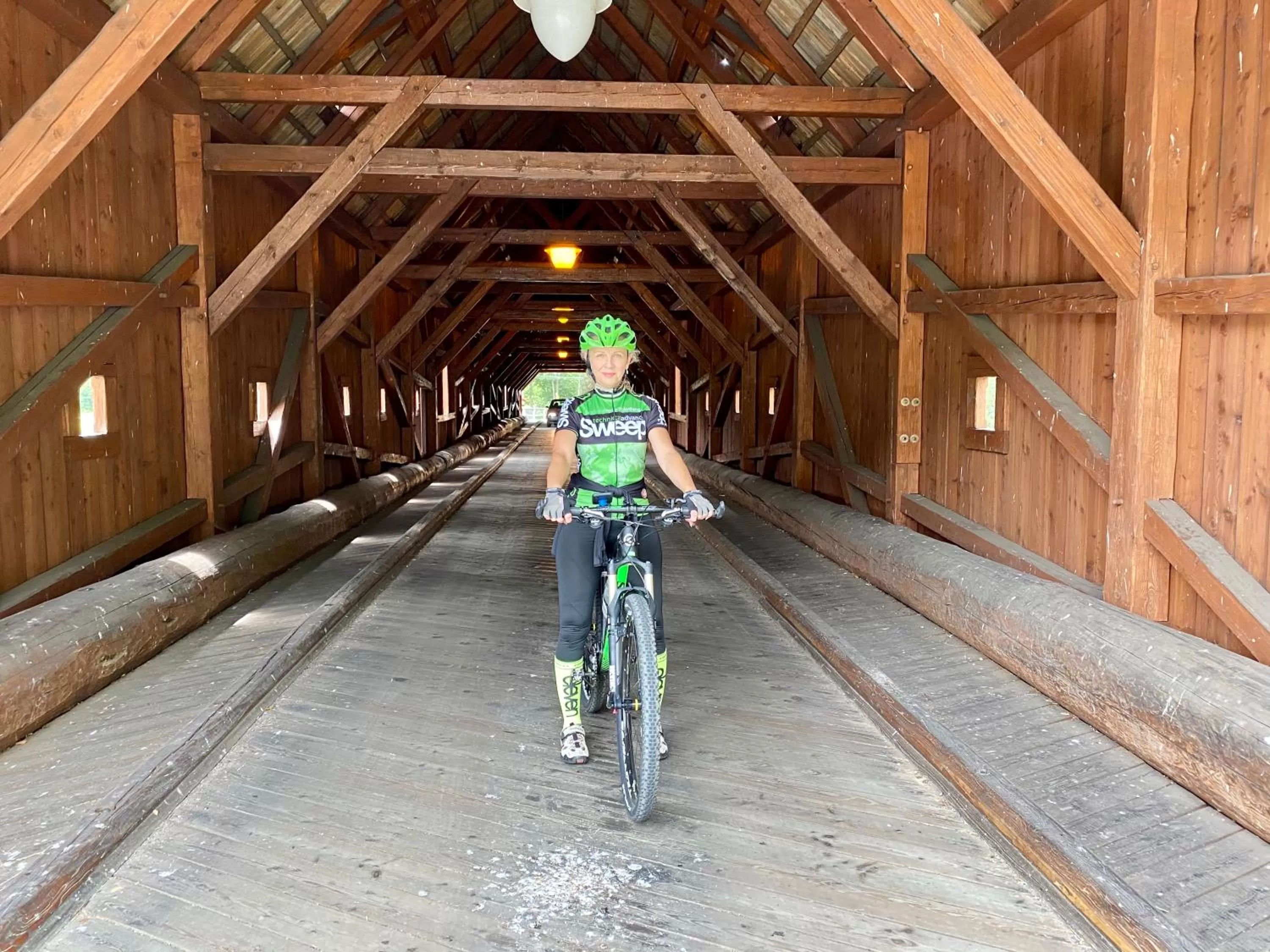 Cycling in Vila Jáchymov